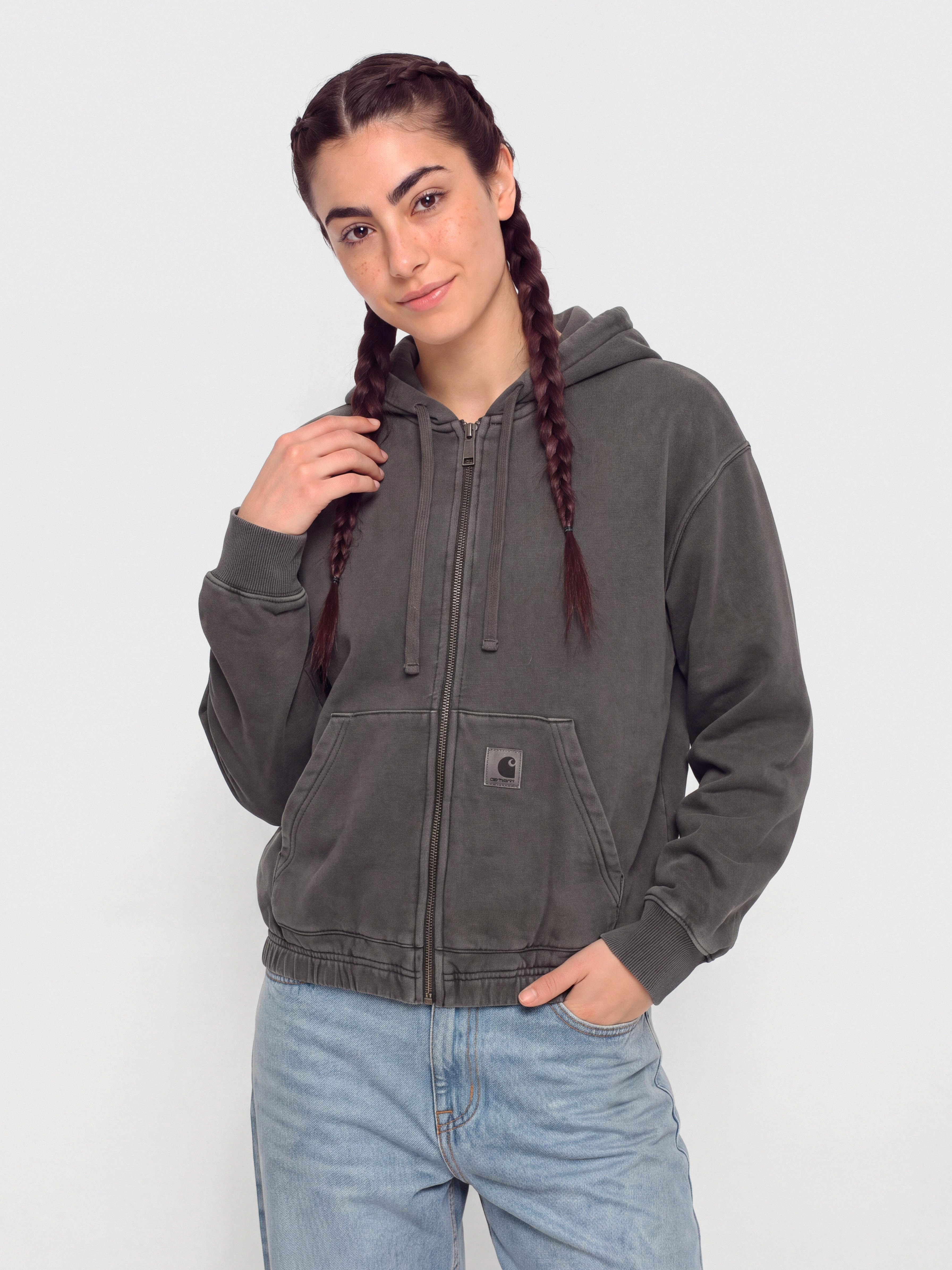 Худі Carhartt WIP Hoggard ZHD Wmn (black)
