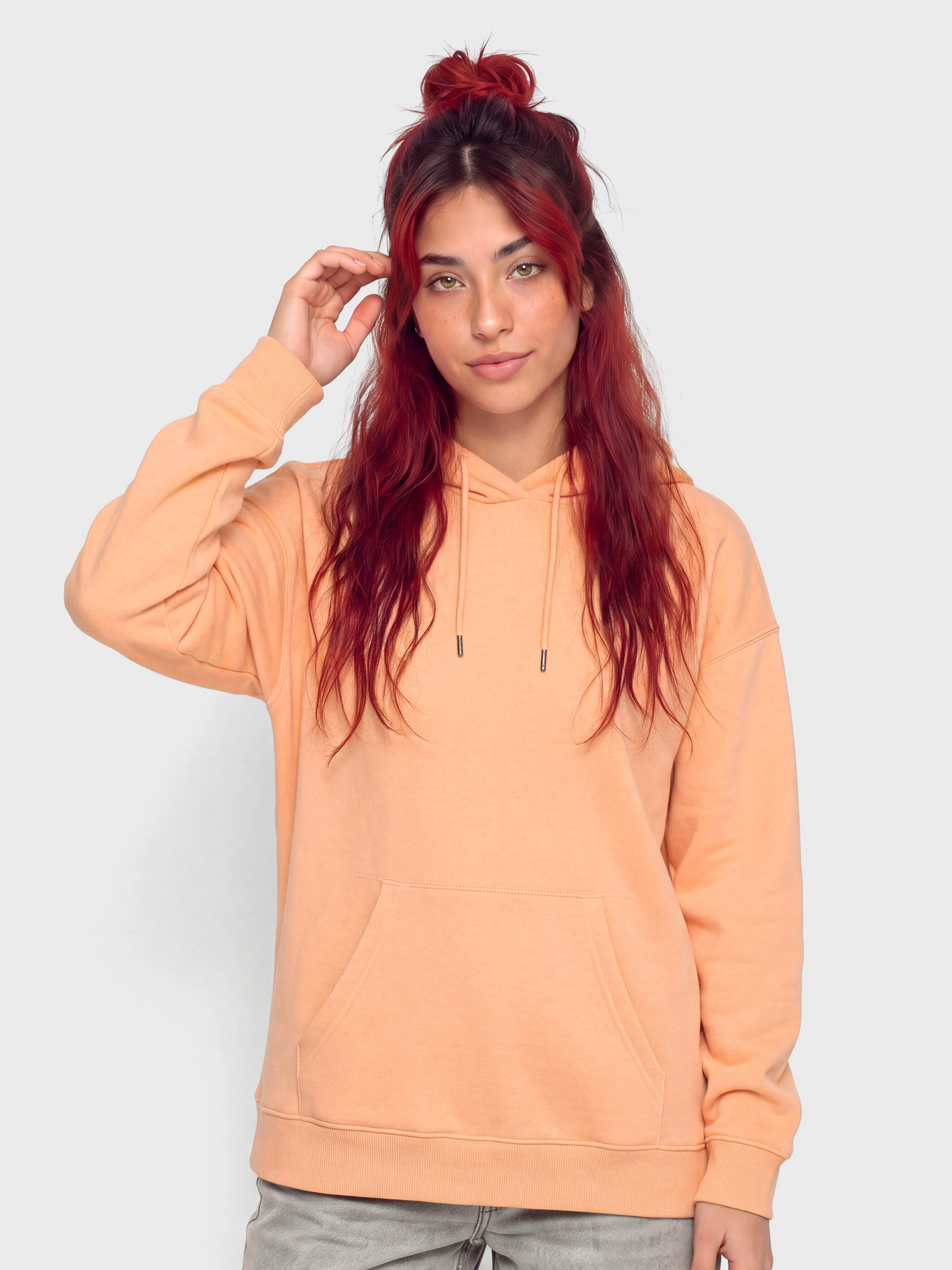Худі Volcom Stone Heart Up HD Wmn (pale peach)