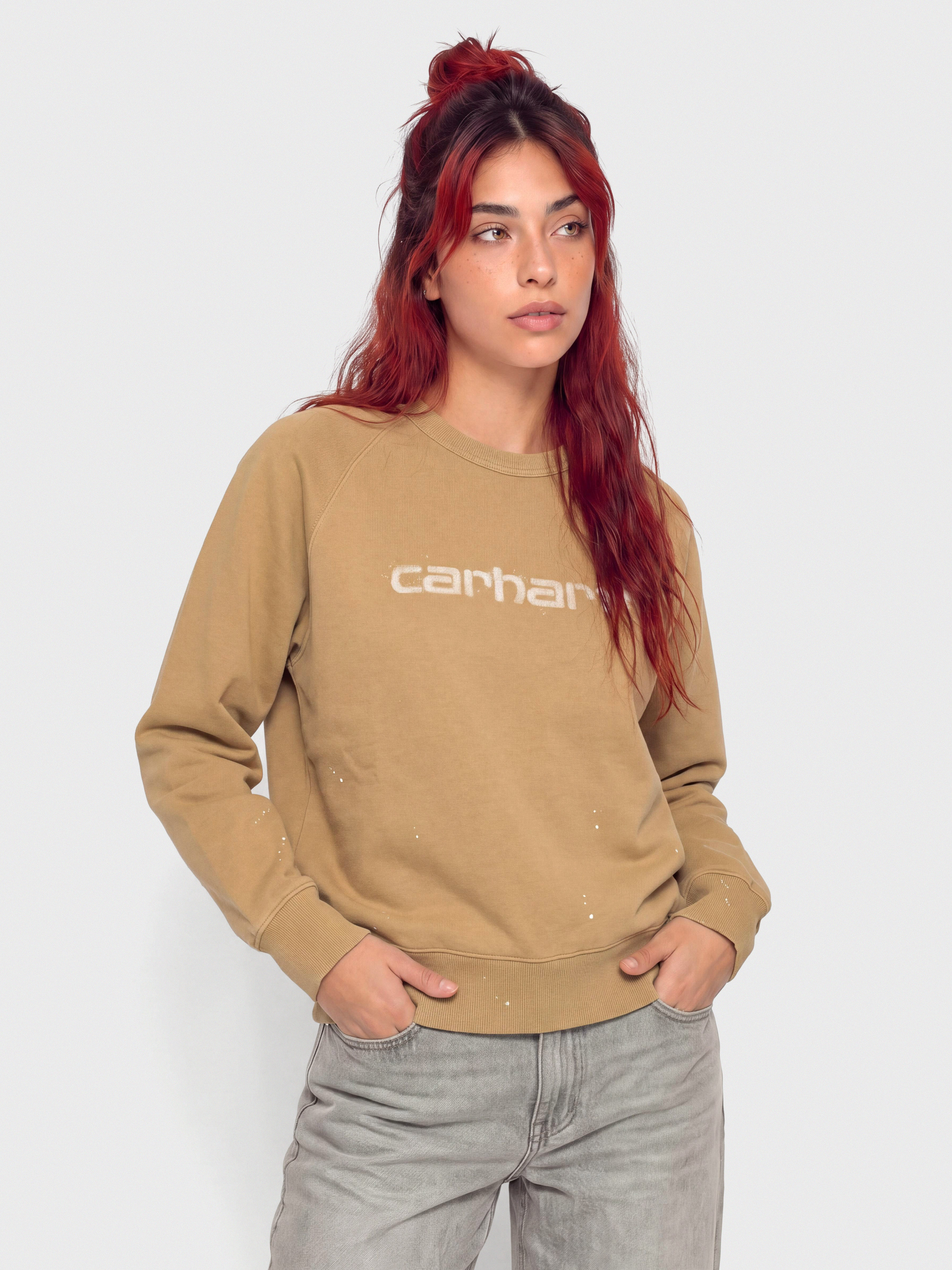 Світшот Carhartt WIP Painter Wmn (dusty h brown)