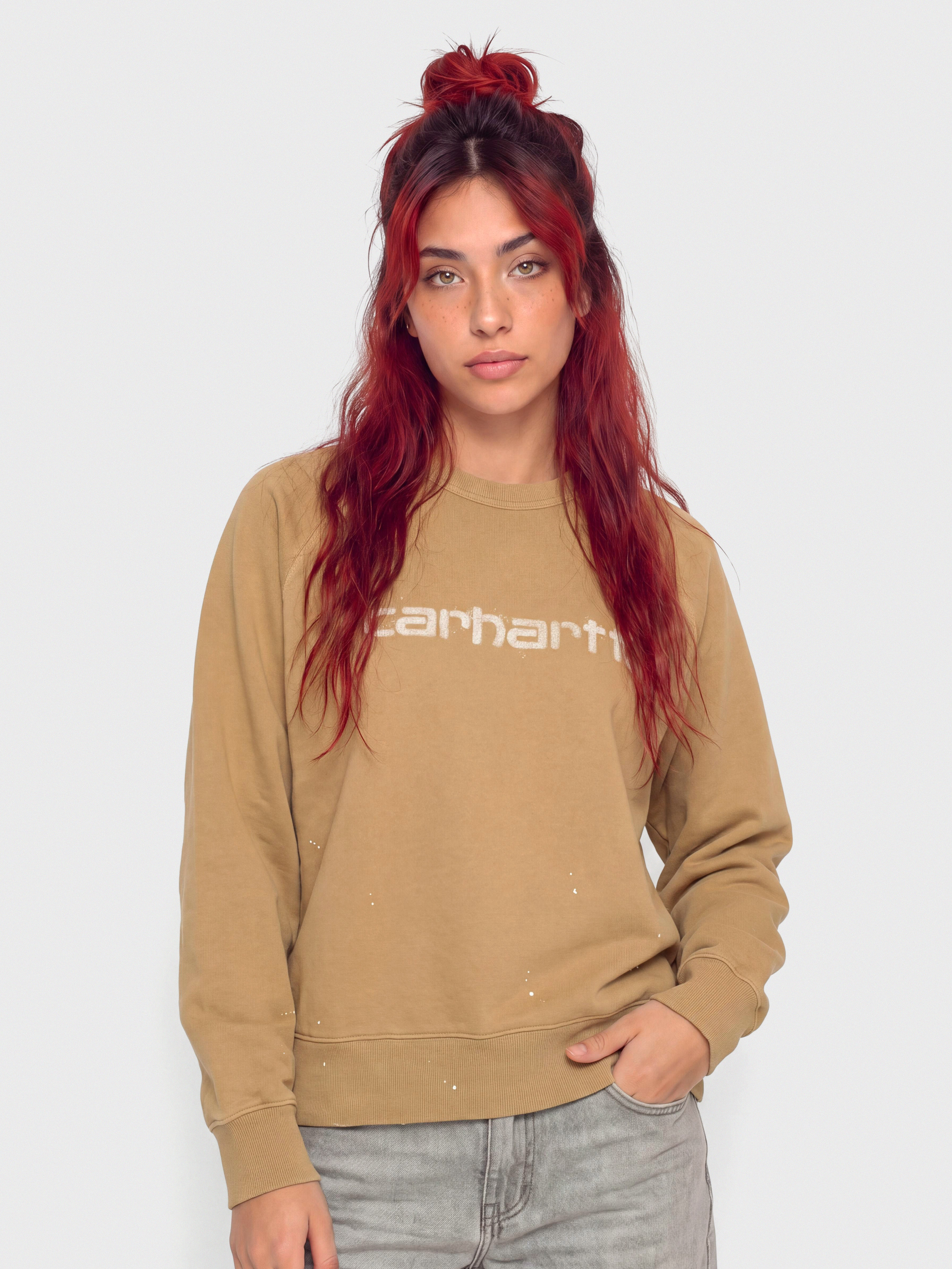 Світшот Carhartt WIP Painter Wmn (dusty h brown)