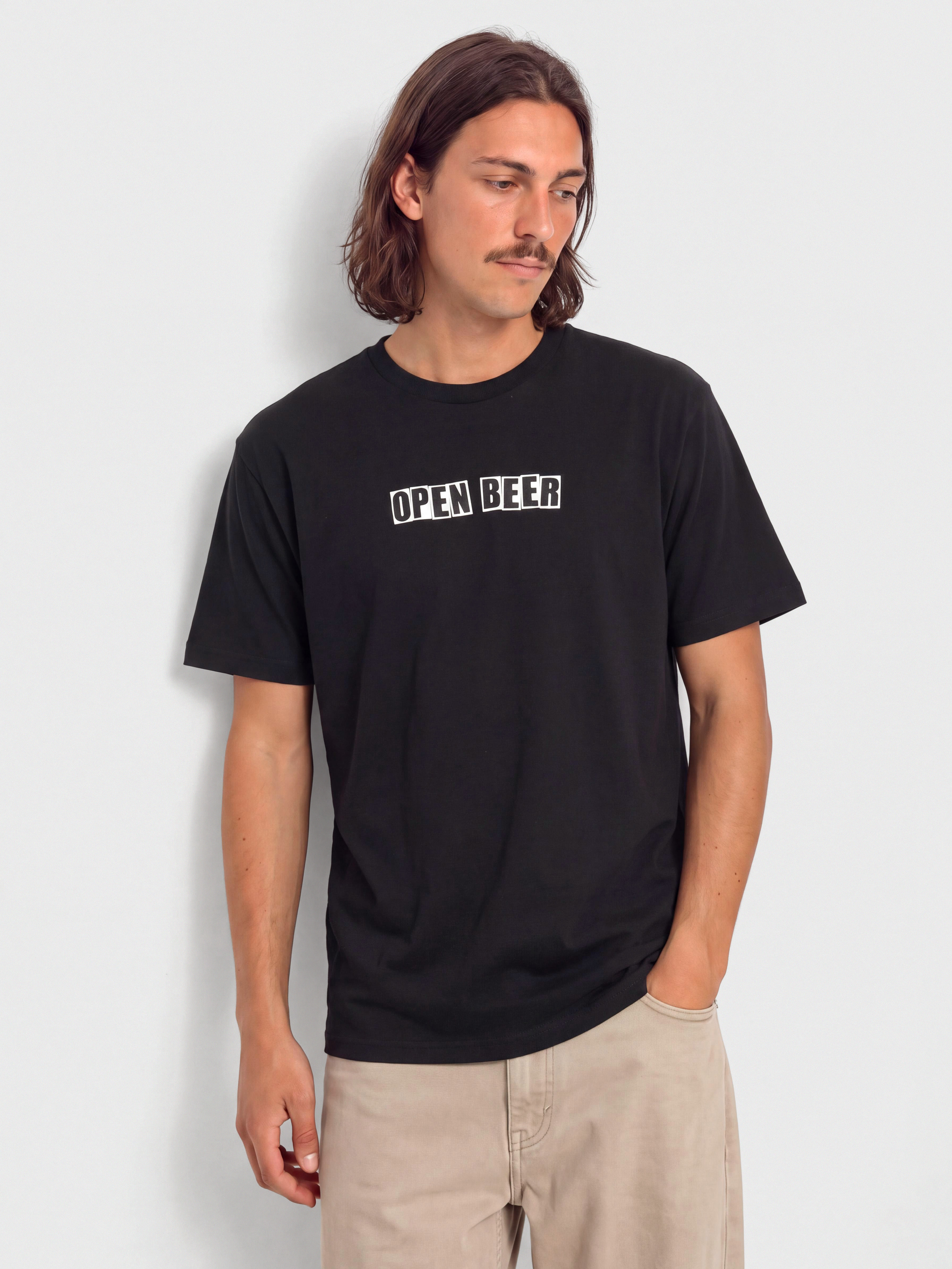 Футболка Baker Open Beer (black)