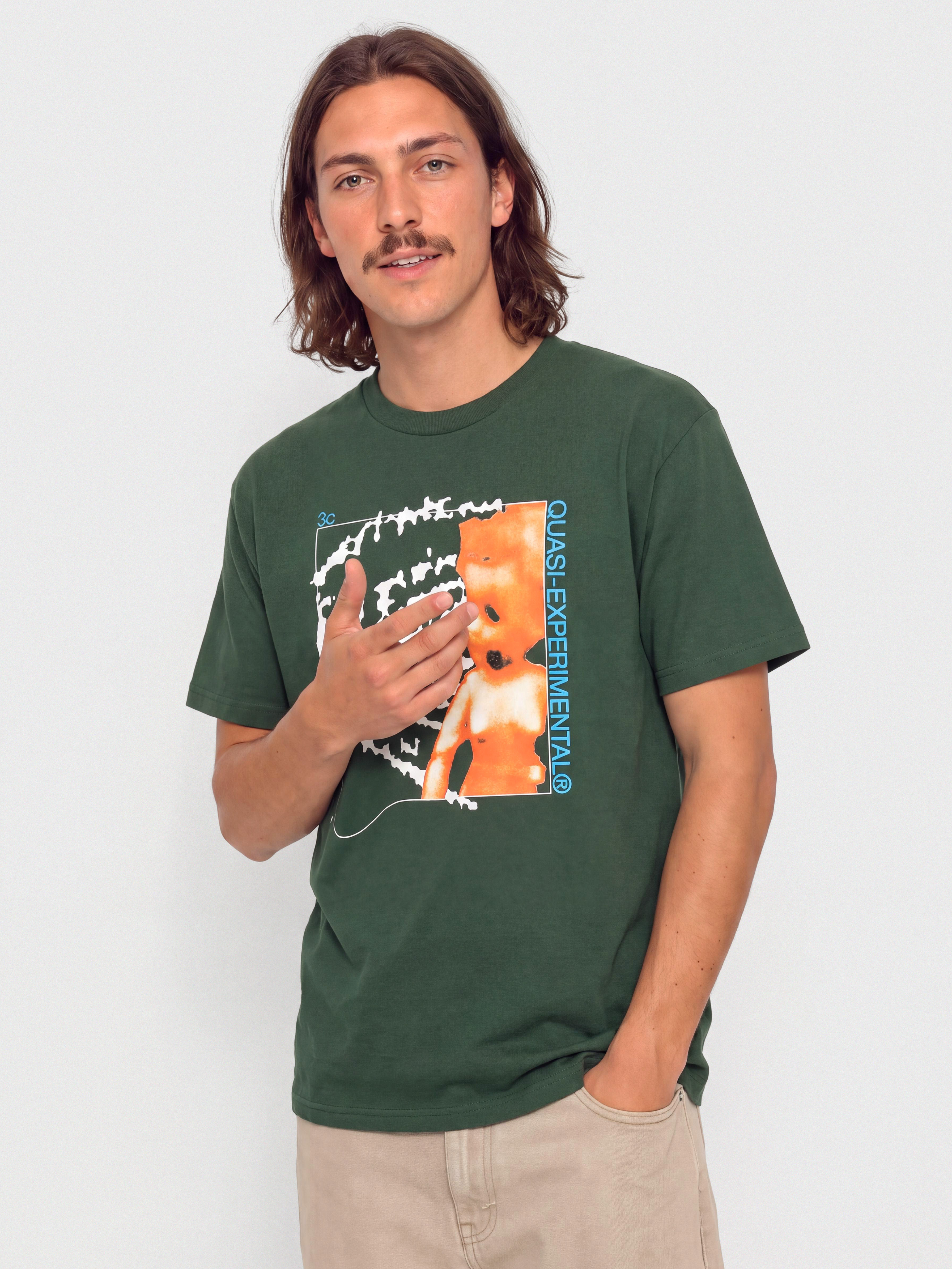 Футболка Quasi Skateboards Doll Face (forest)