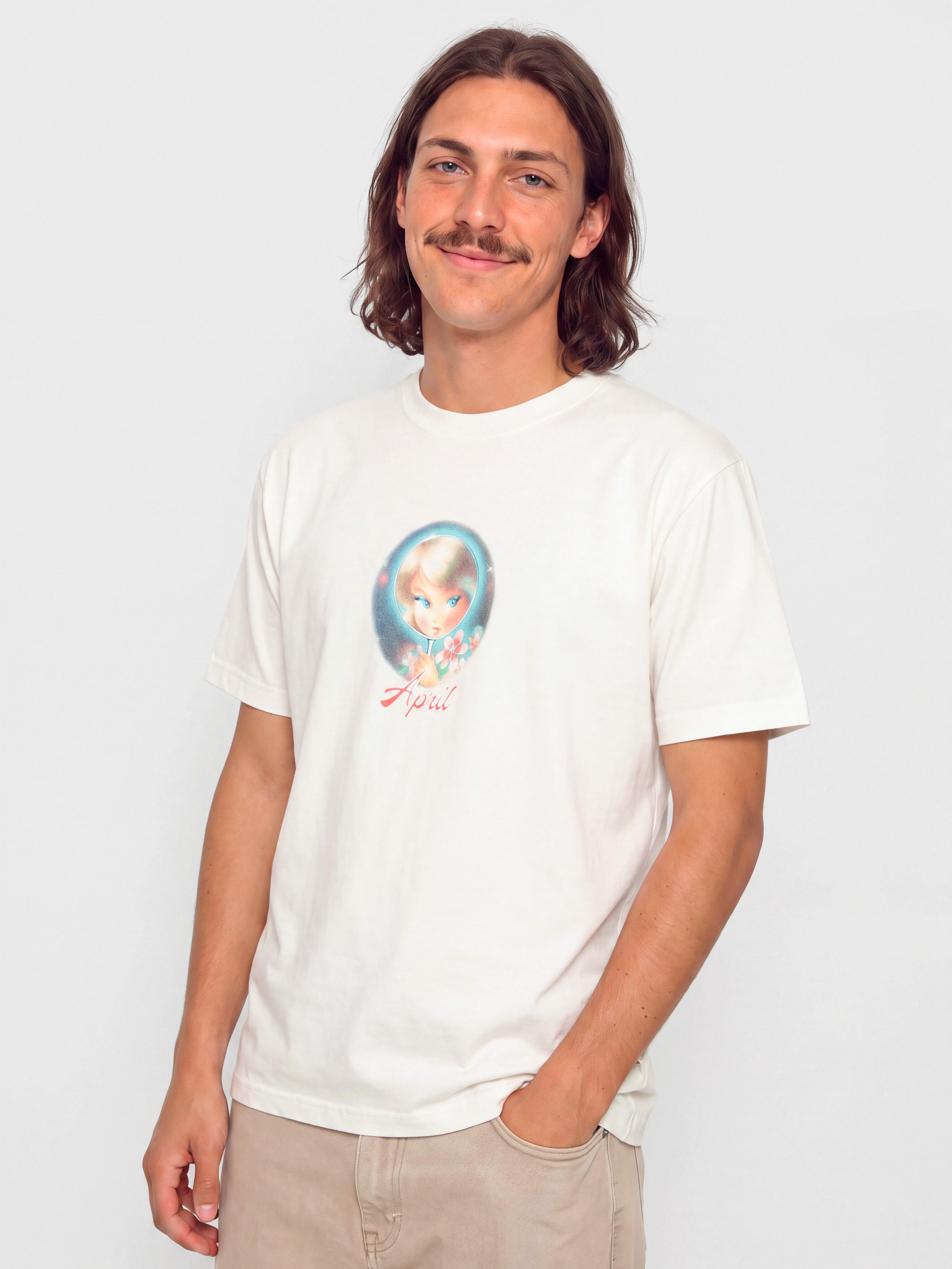 Футболка April Skateboards Vanity (white)