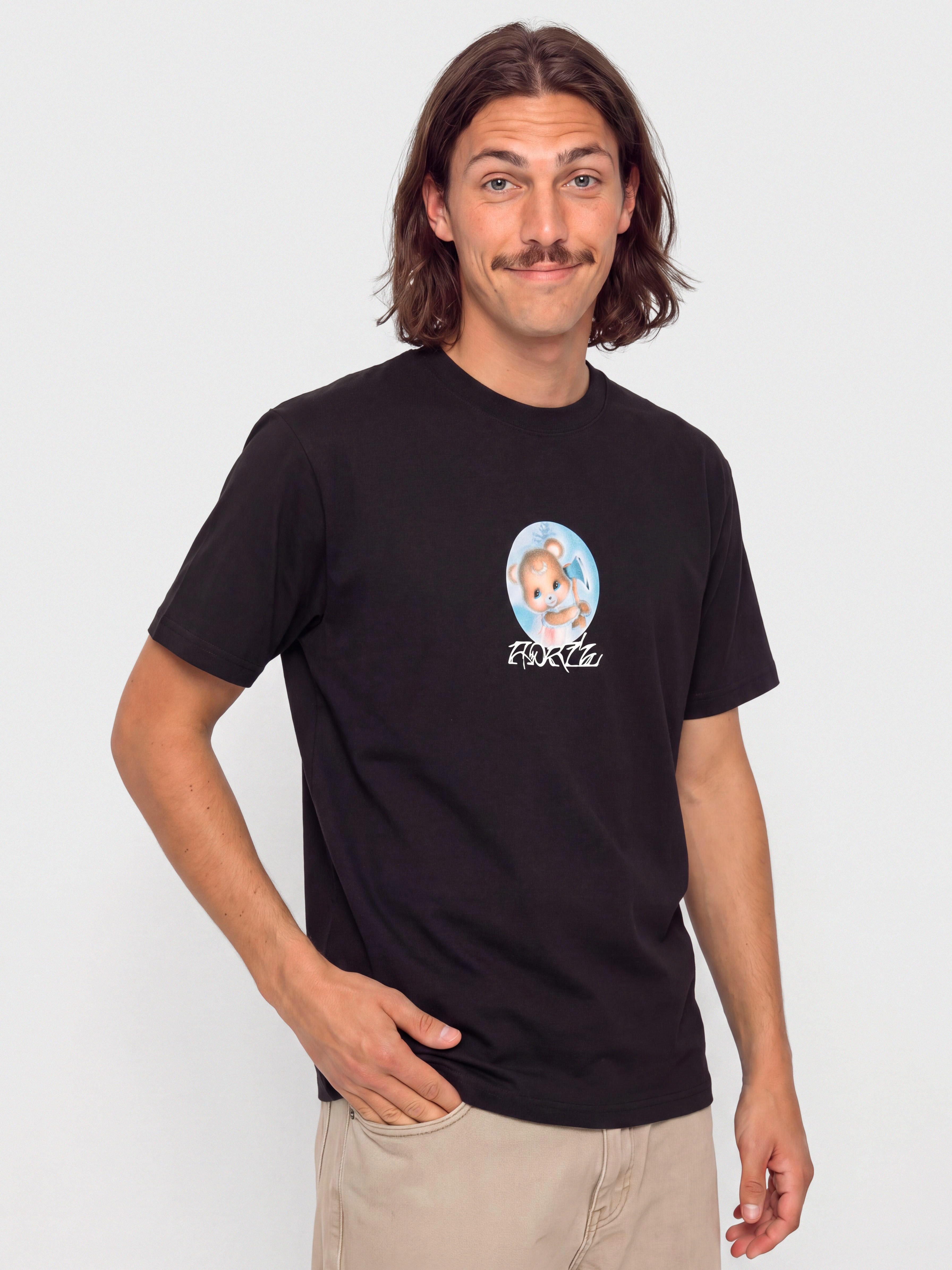 Футболка April Skateboards Bear (black)