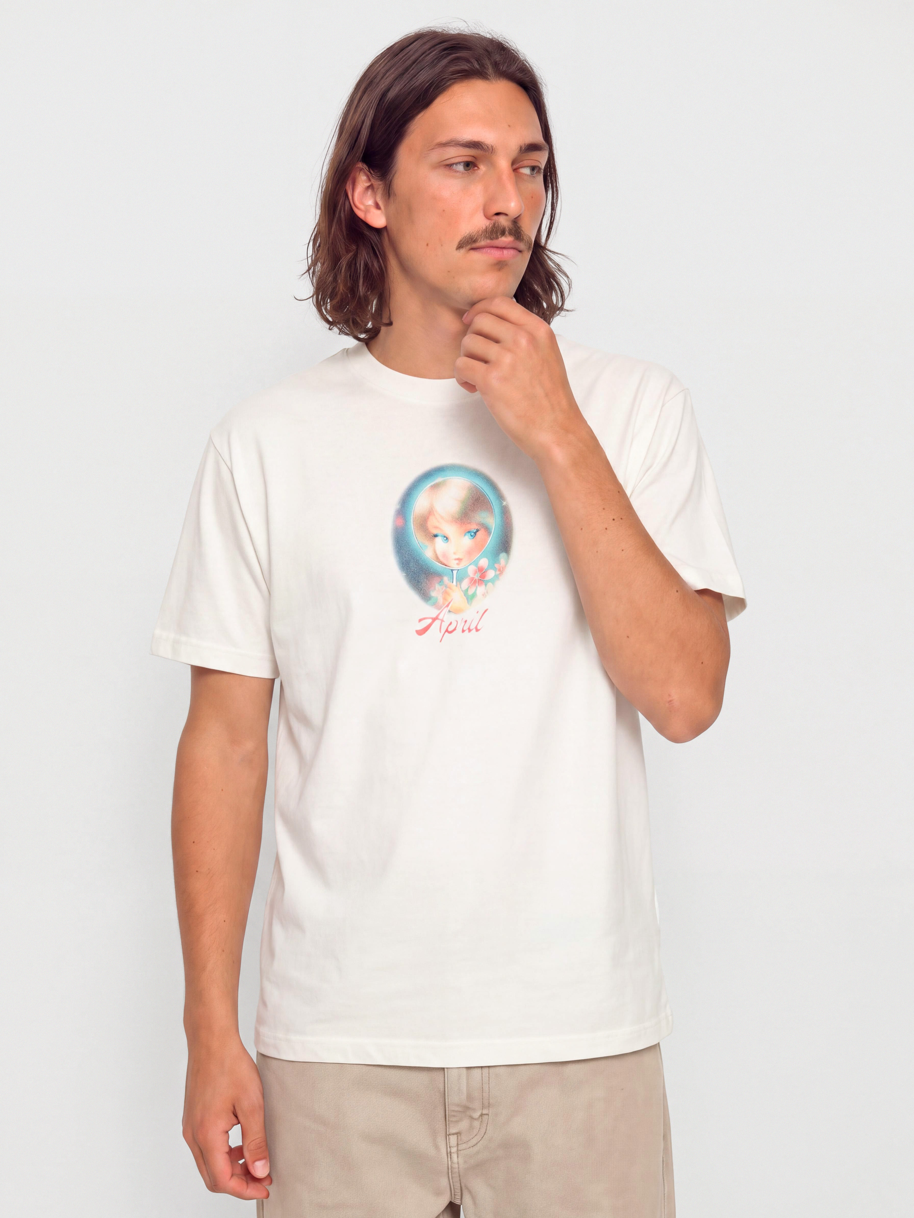 Футболка April Skateboards Vanity (white)