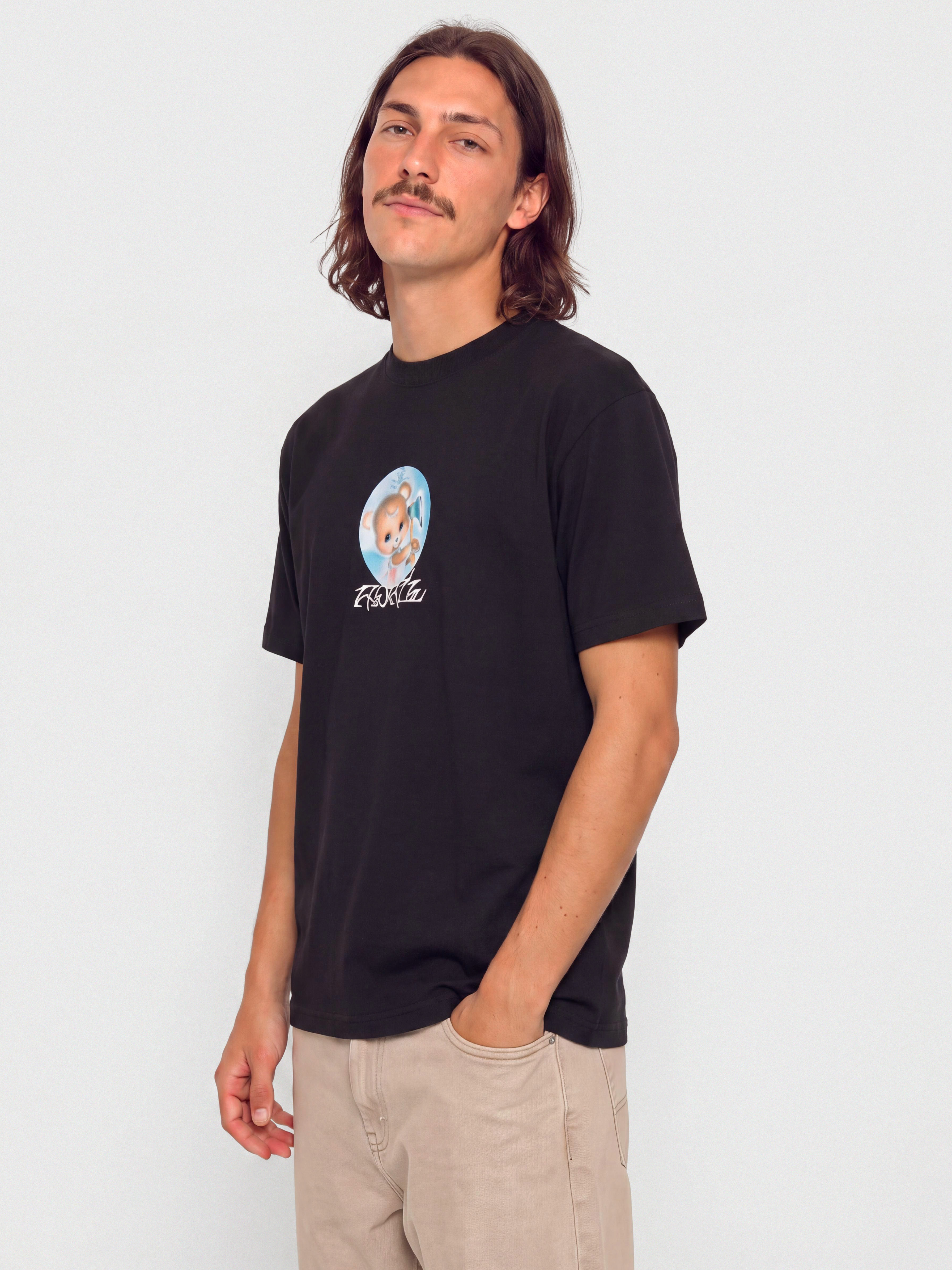 Футболка April Skateboards Bear (black)