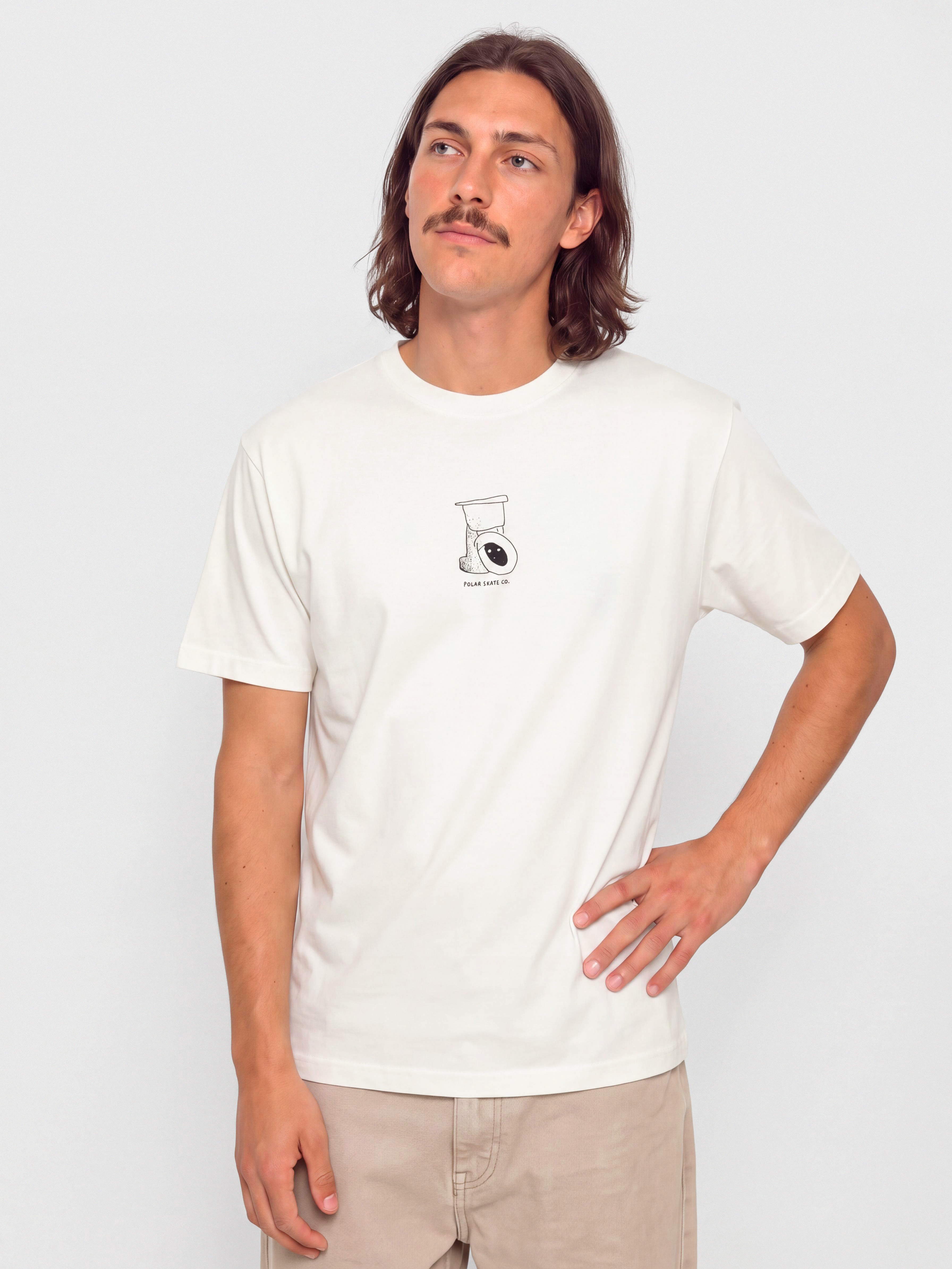 Футболка Polar Skate Toilet (white)