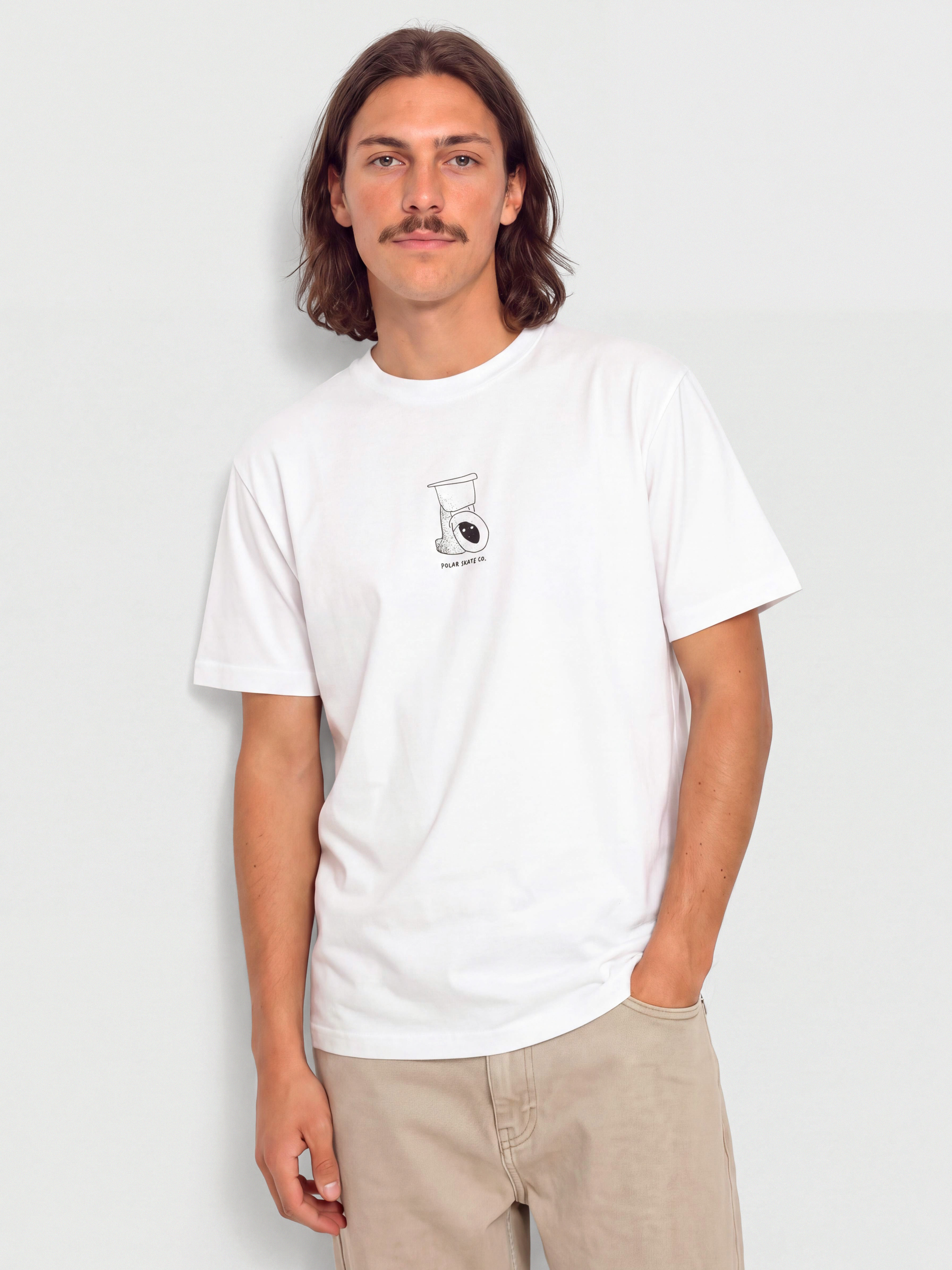 Футболка Polar Skate Toilet (white)