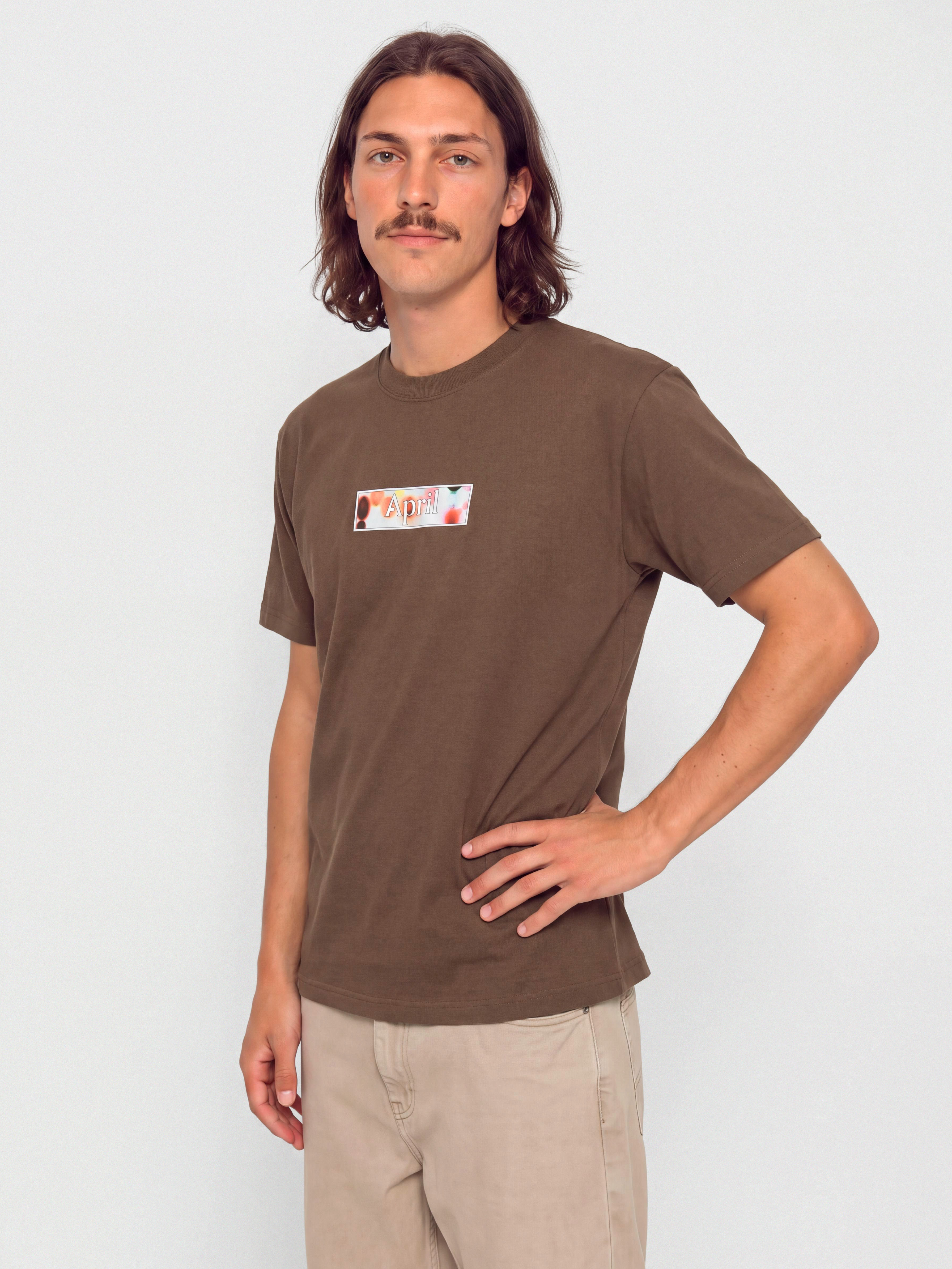 Футболка April Skateboards Genes (brown)