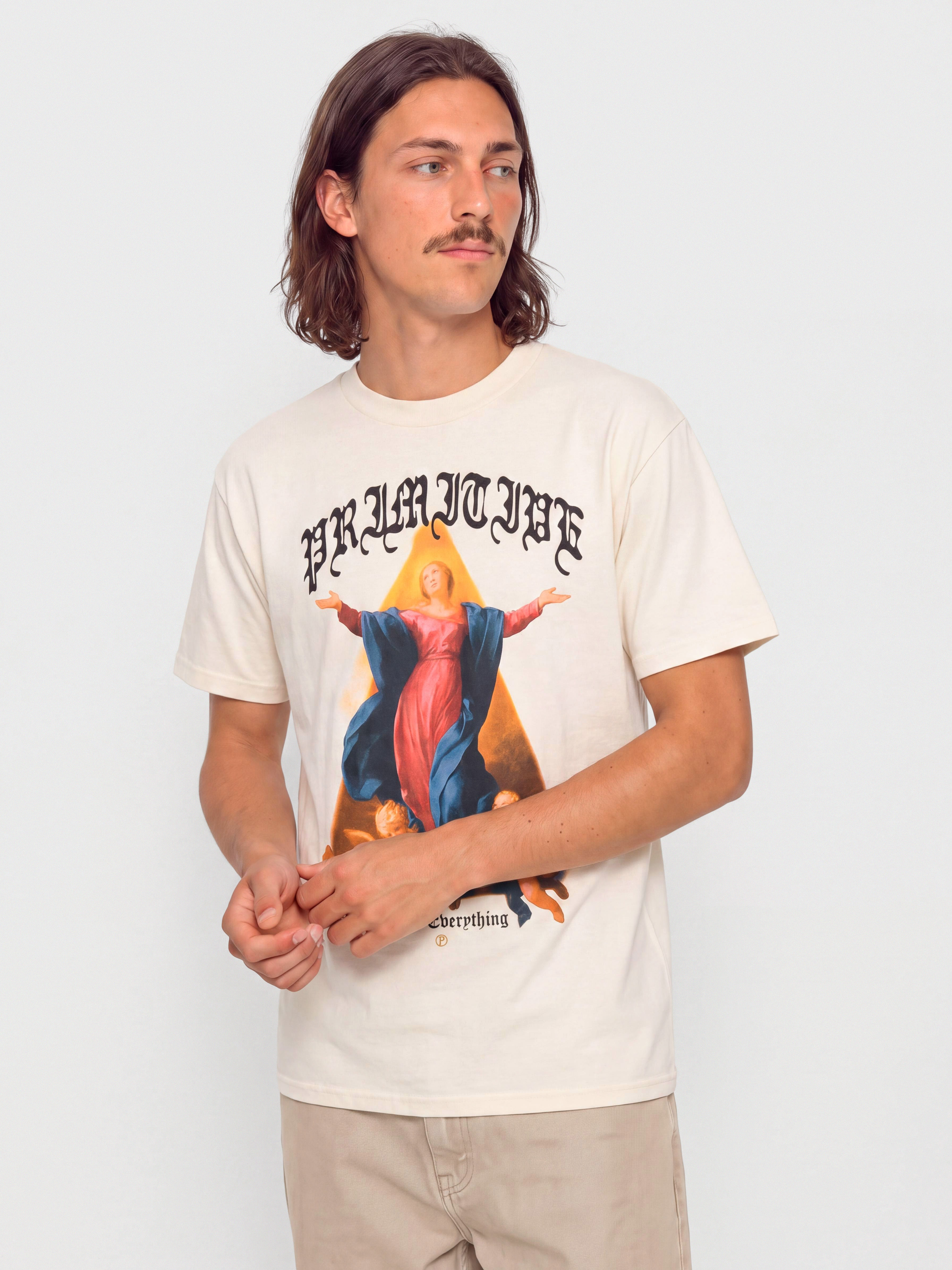 Футболка Primitive Prosper (cream)