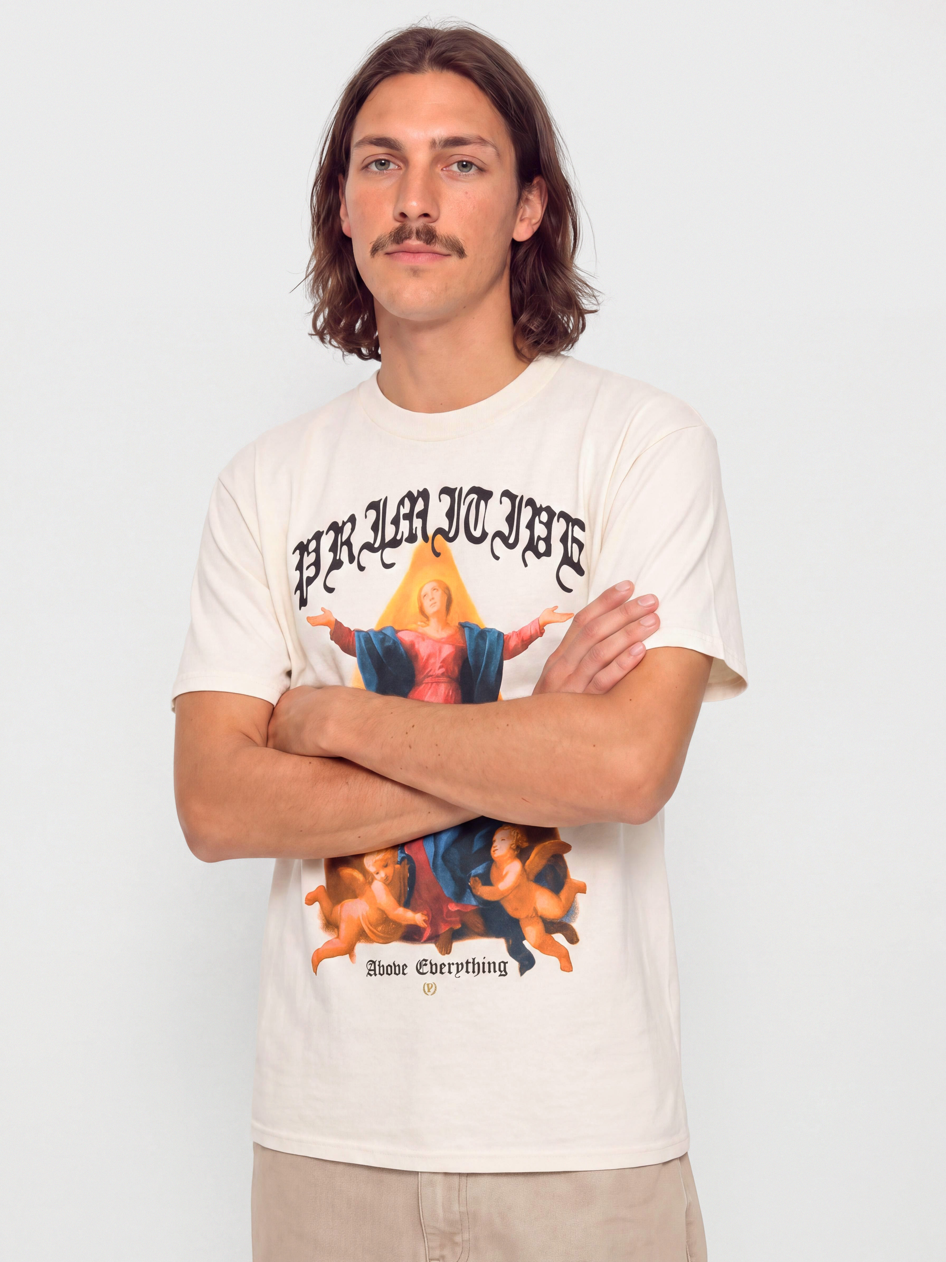 Футболка Primitive Prosper (cream)