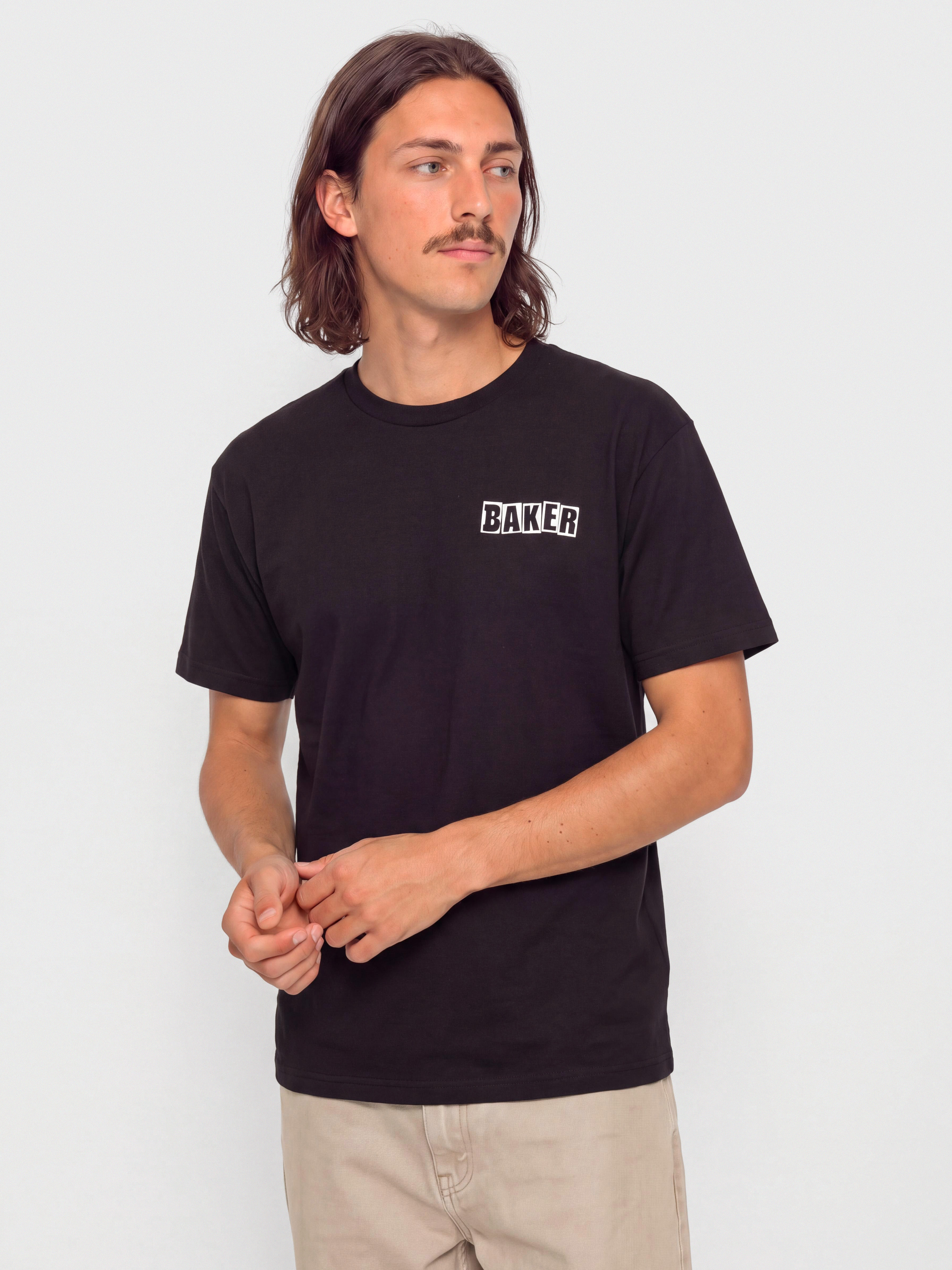 Футболка Baker Uno (black/white)