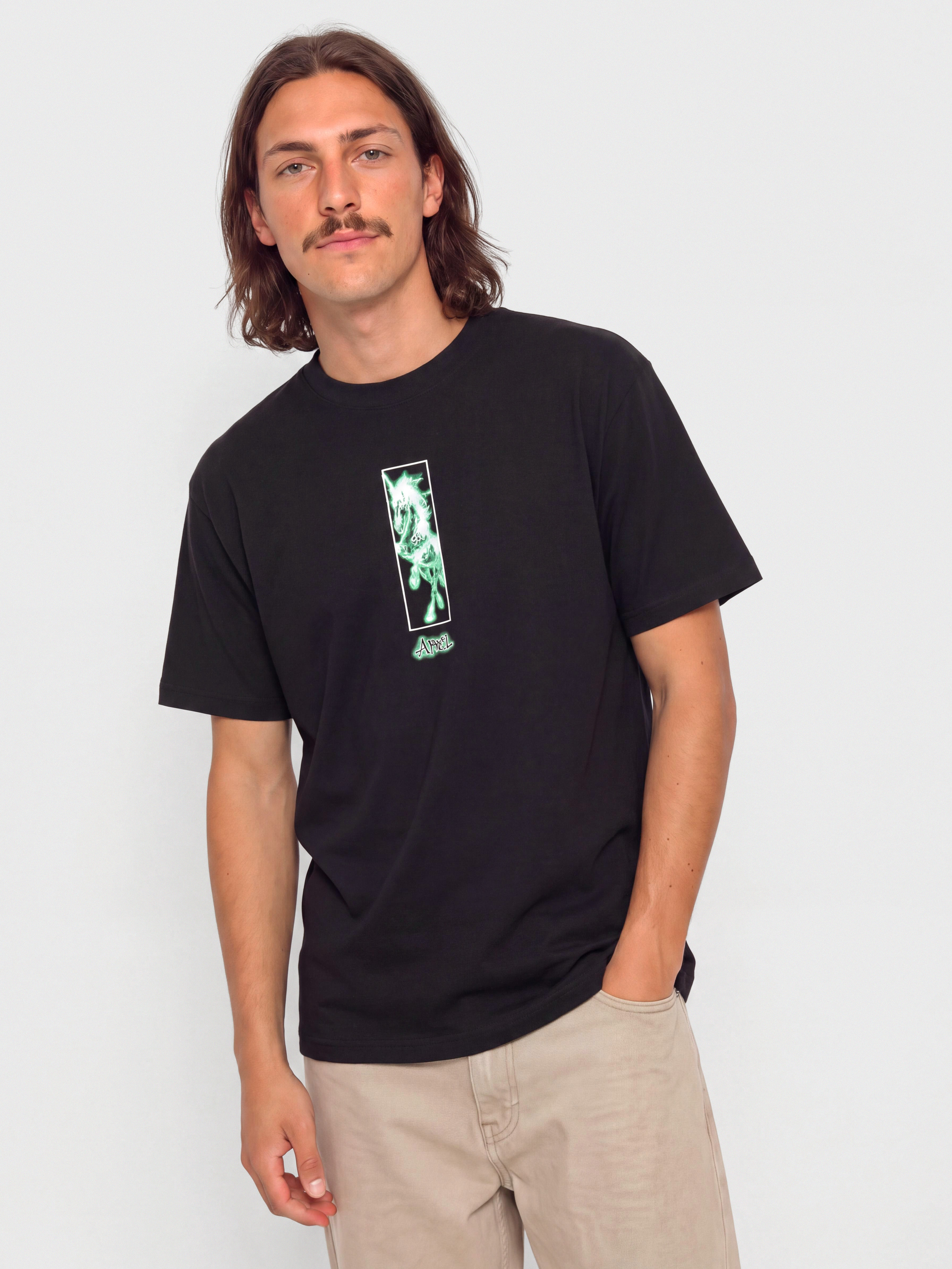 Футболка April Skateboards Uni (black)