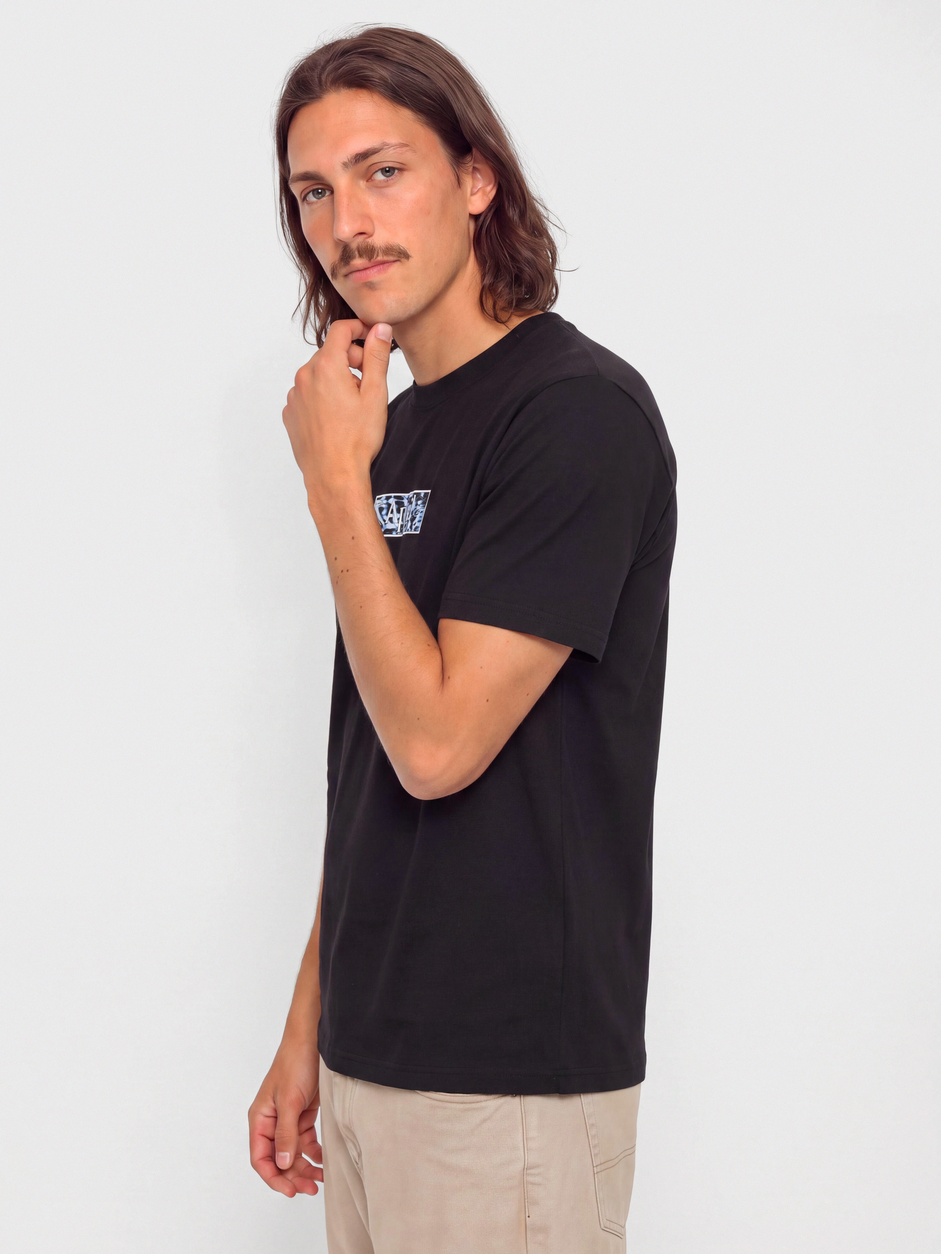 Футболка April Skateboards Liquid (black)