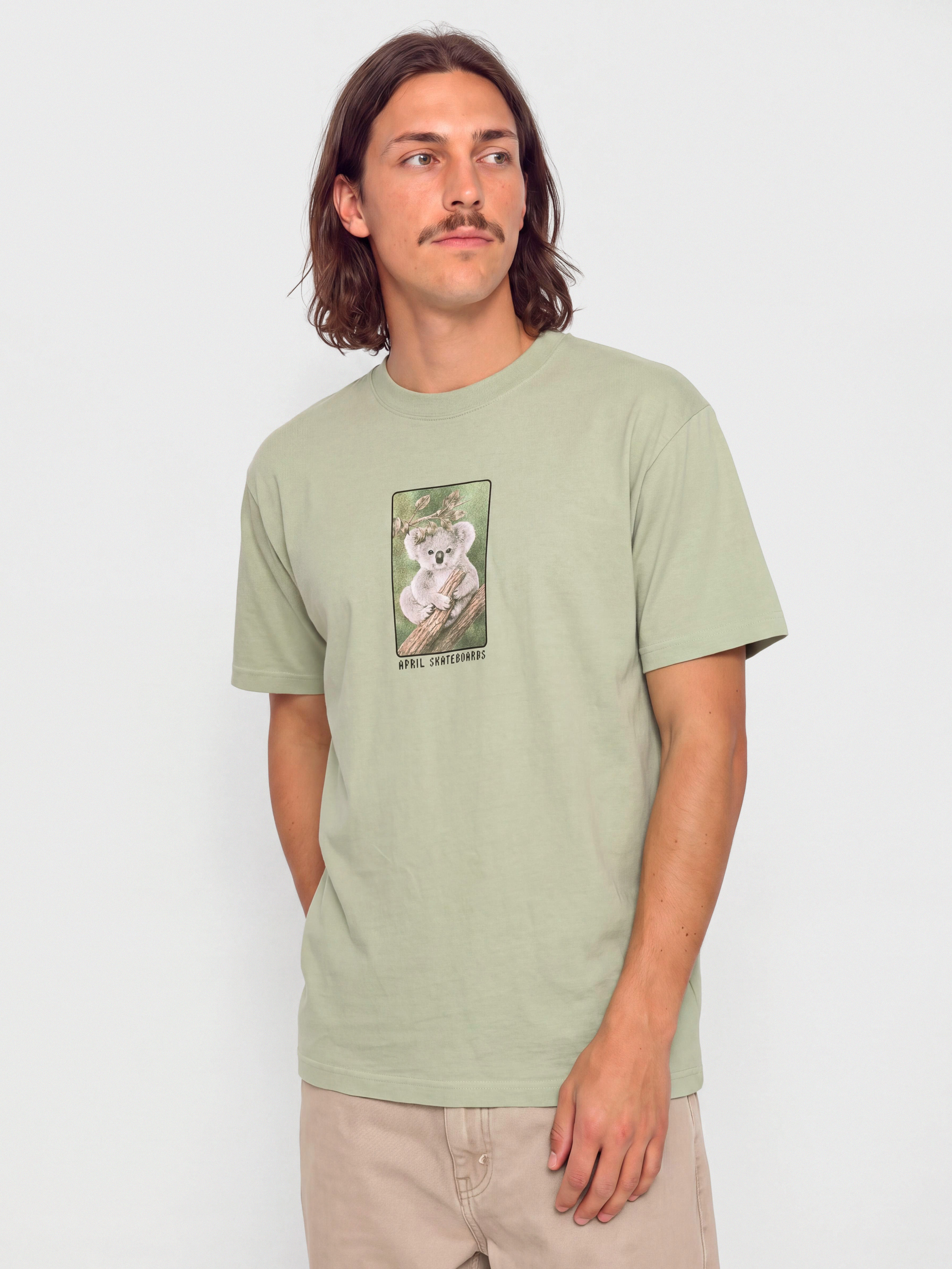 Футболка April Skateboards Marsupial (sage)