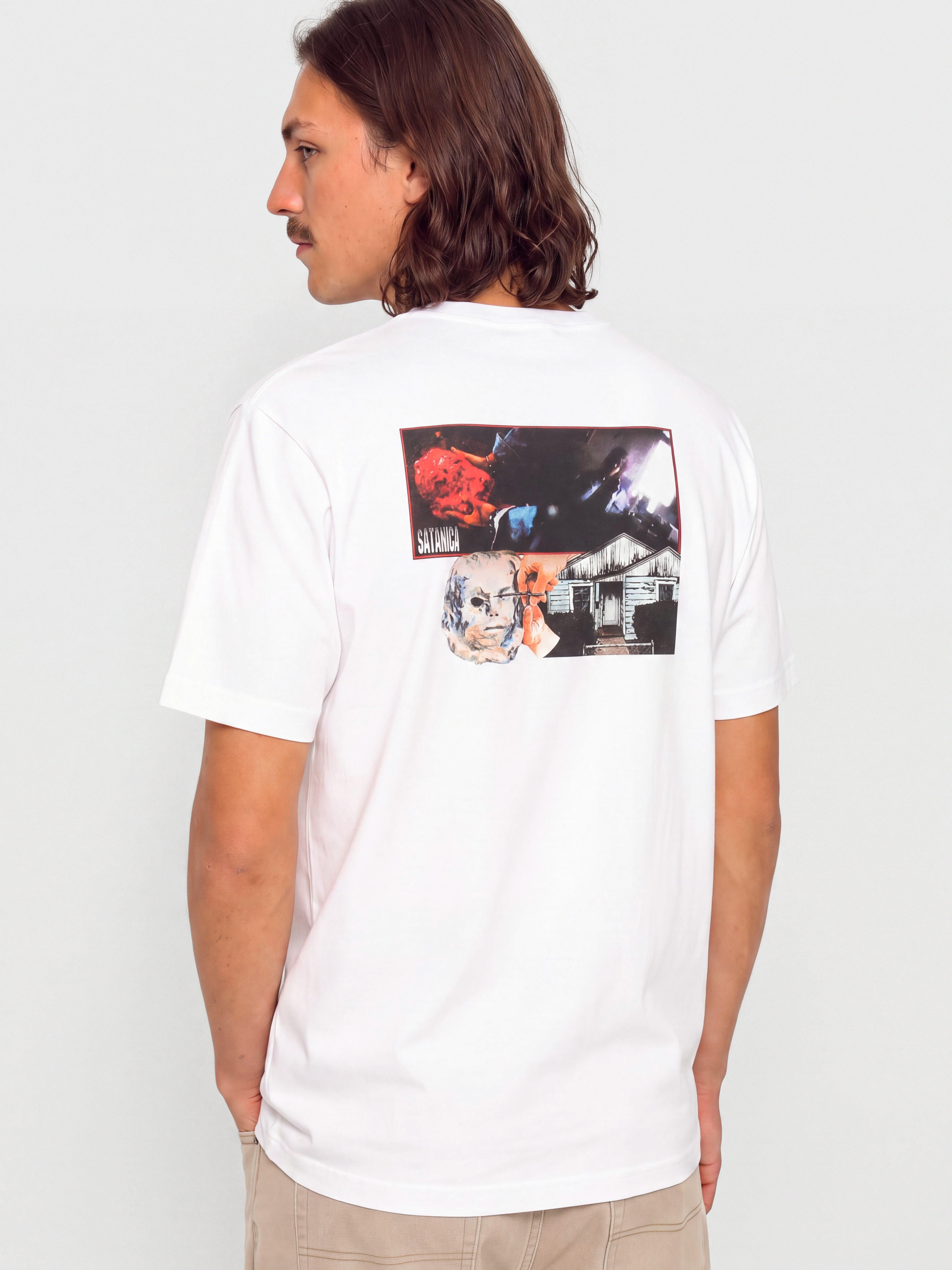 Футболка Hockey Satanica (white)