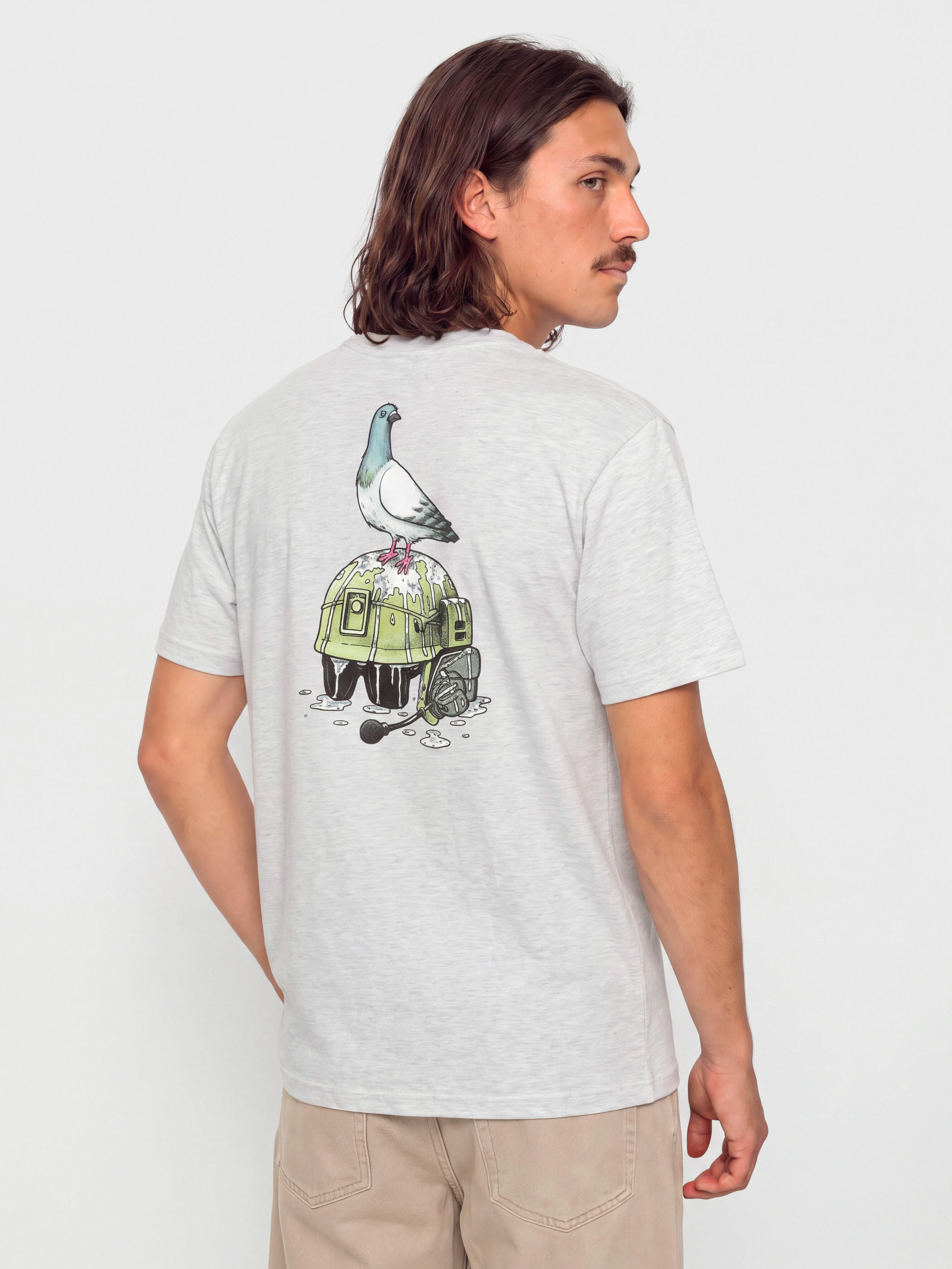 Футболка Antihero Liberdad (ash grey)