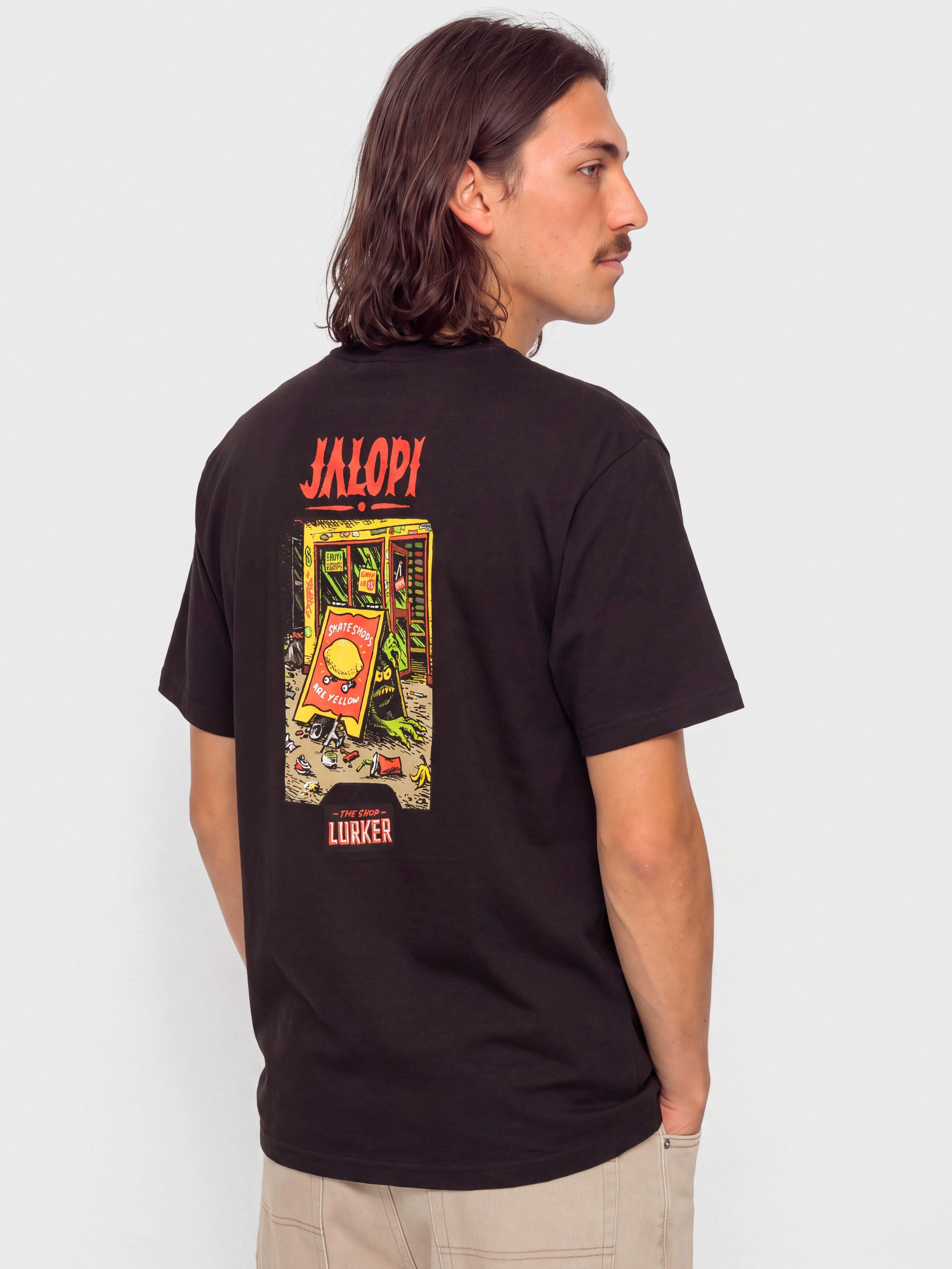Футболка Antihero Shop Lurker (black)