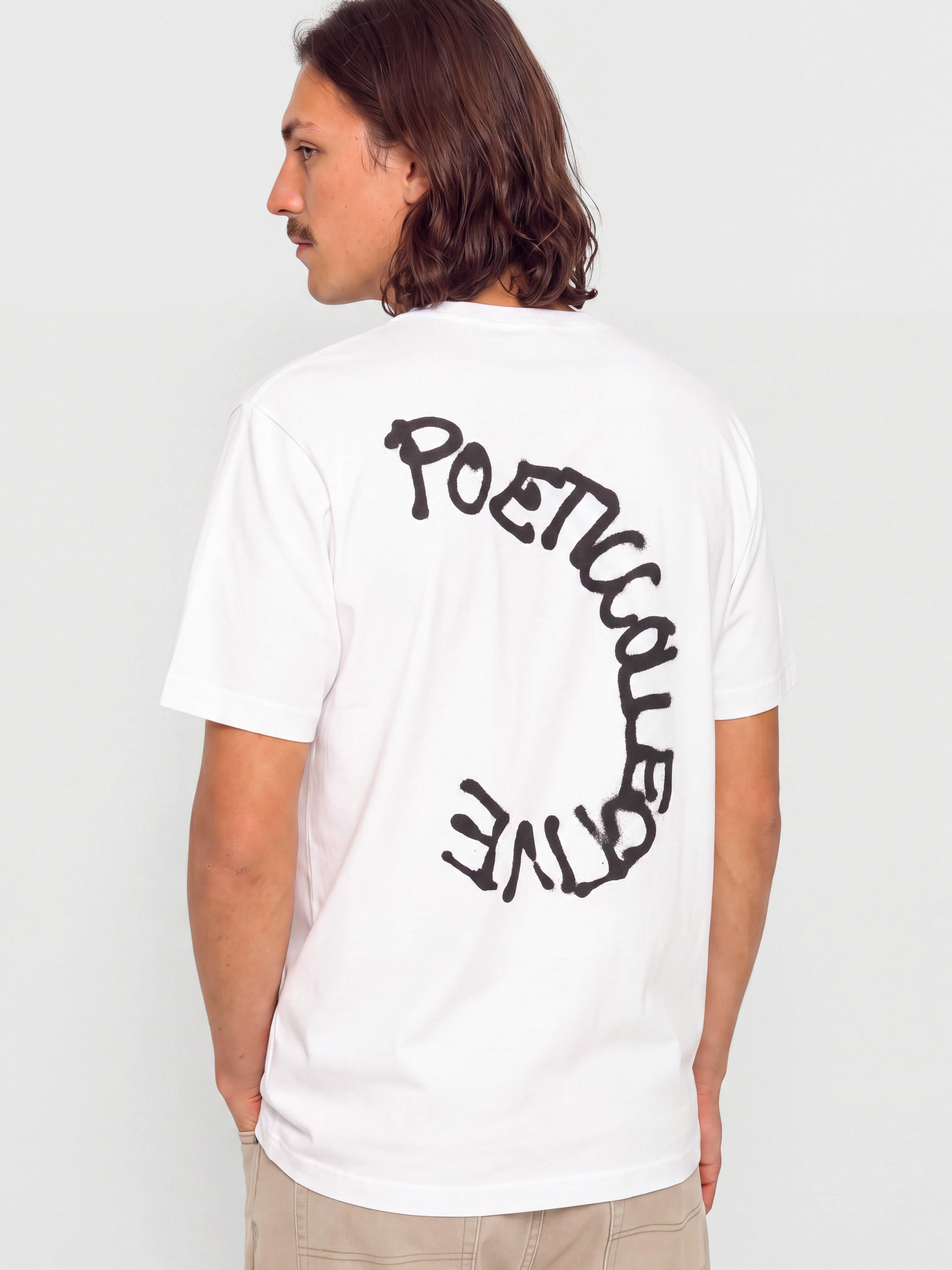 Футболка Poetic Collective Spray (white)