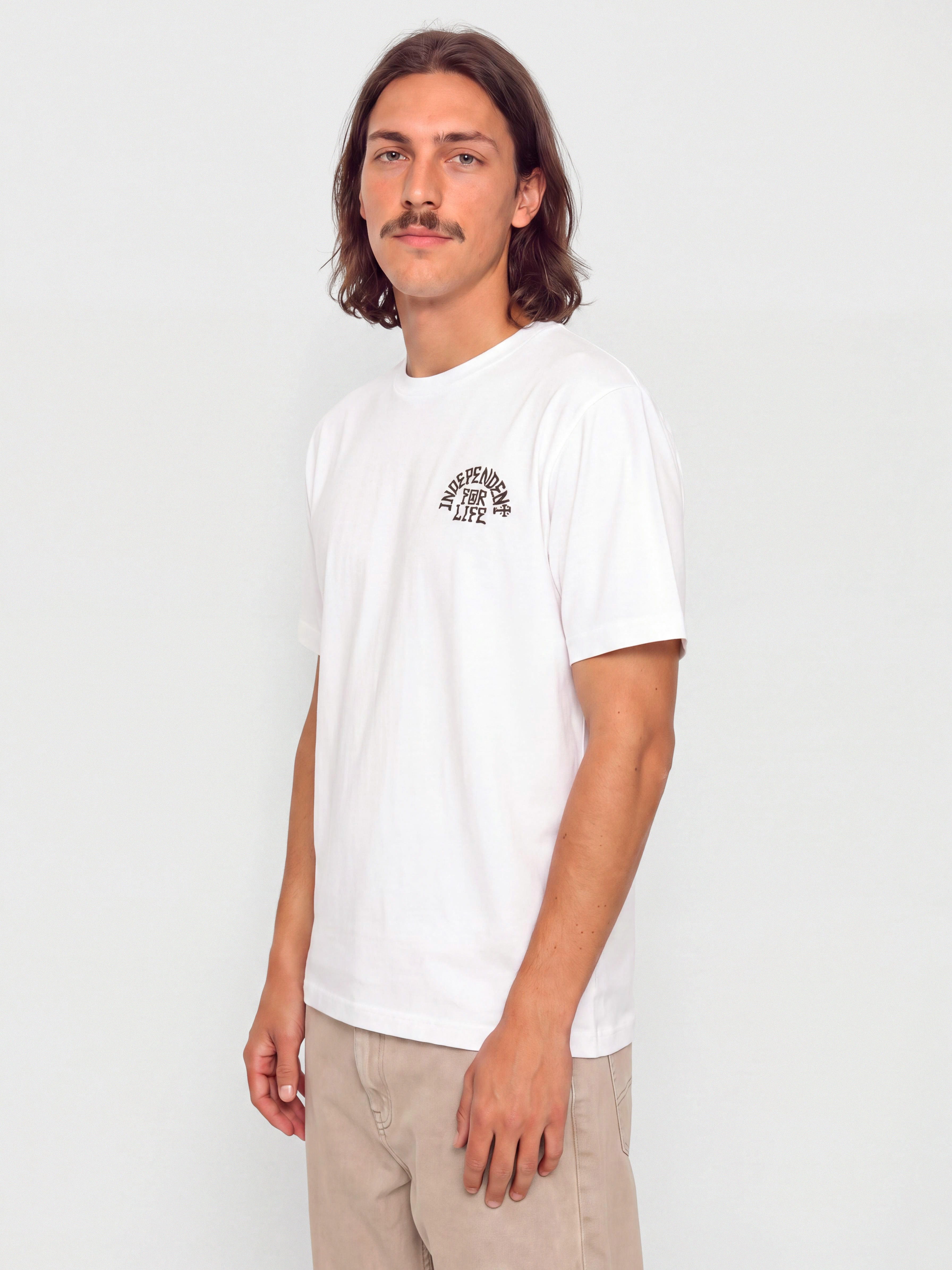 Футболка Independent Truck Head (white)