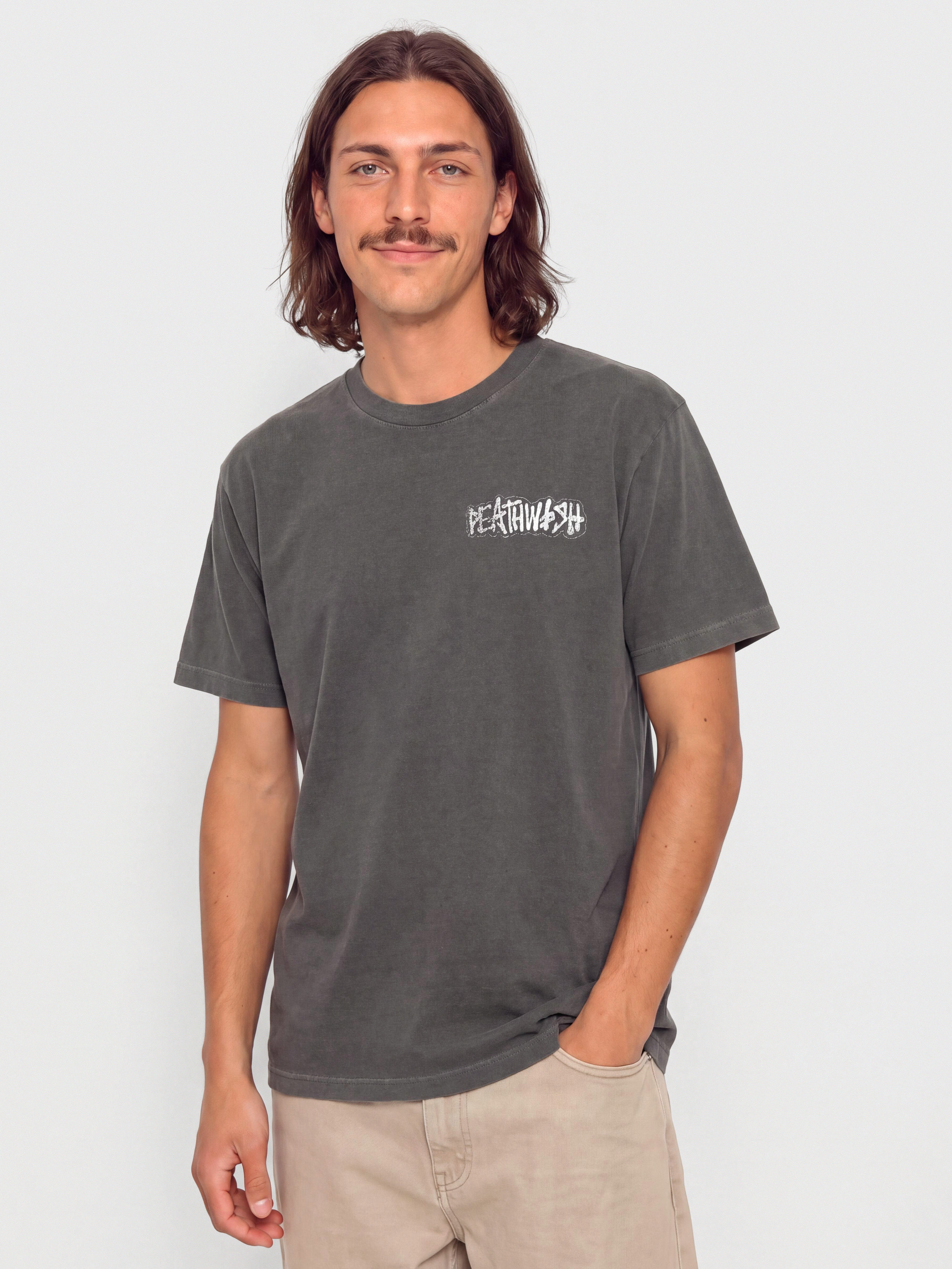Футболка Deathwish Samborgini Reaper (garment dyed black)