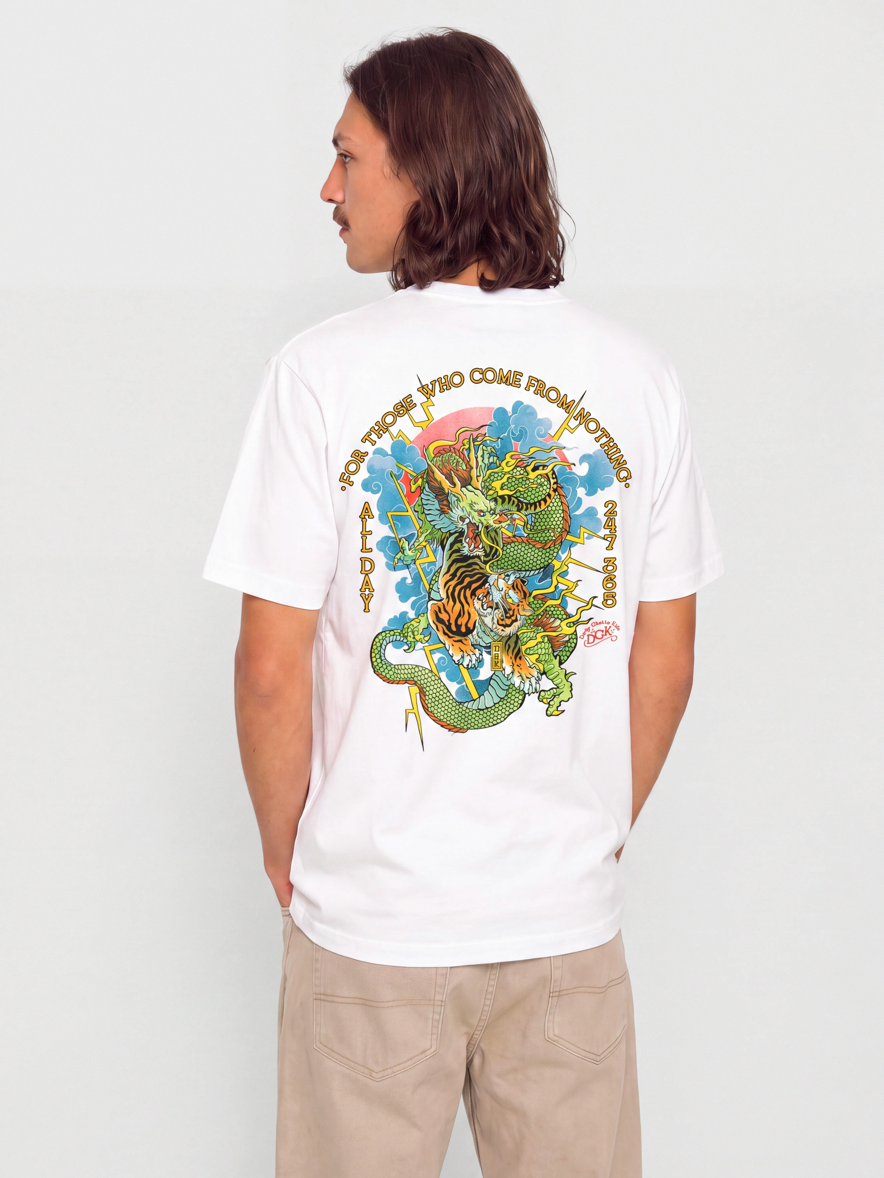 Футболка DGK Battle (white)