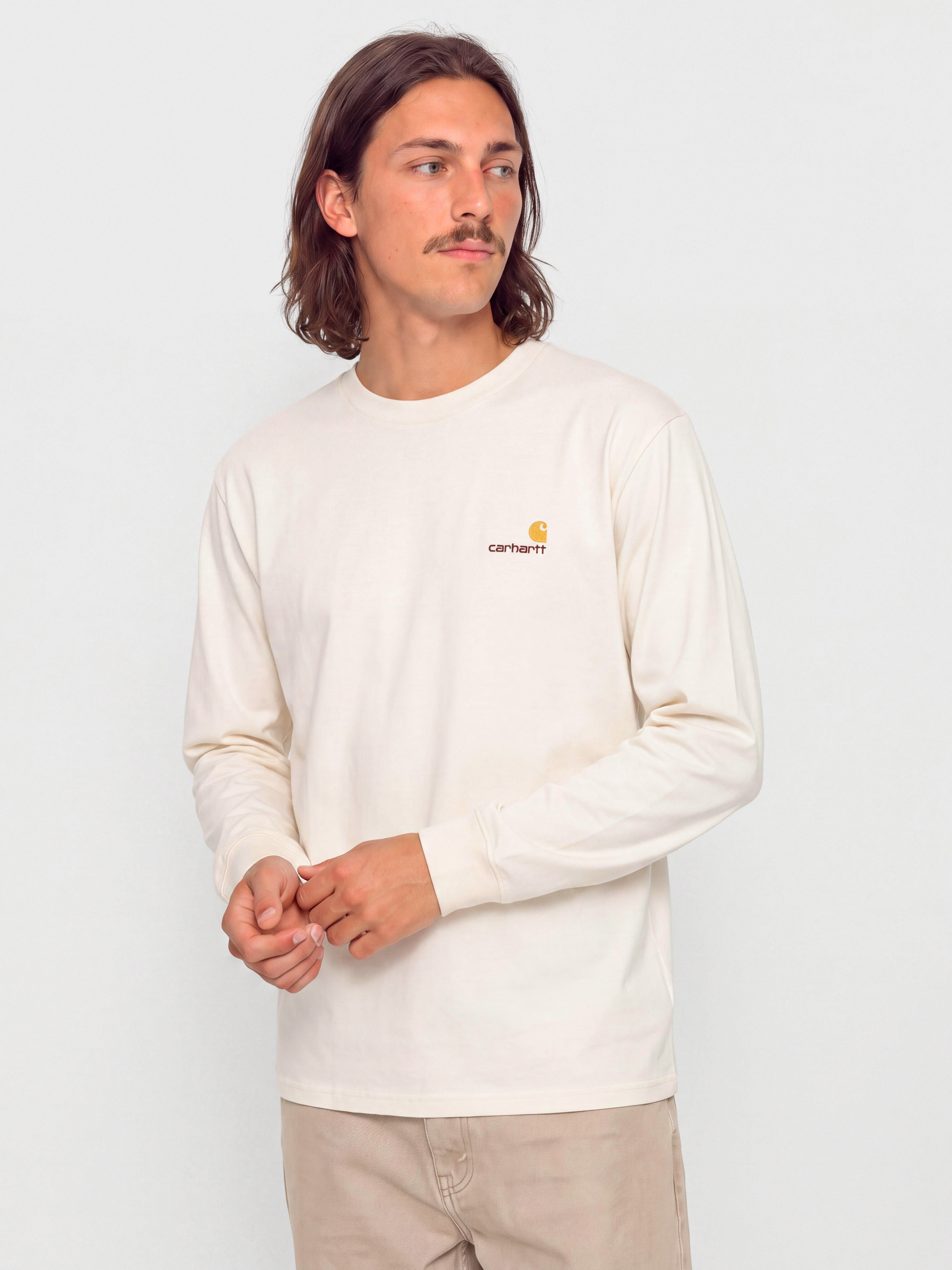 u041bu043eu043du0433u0441u043bu0456u0432 Carhartt WIP American Script (natural)