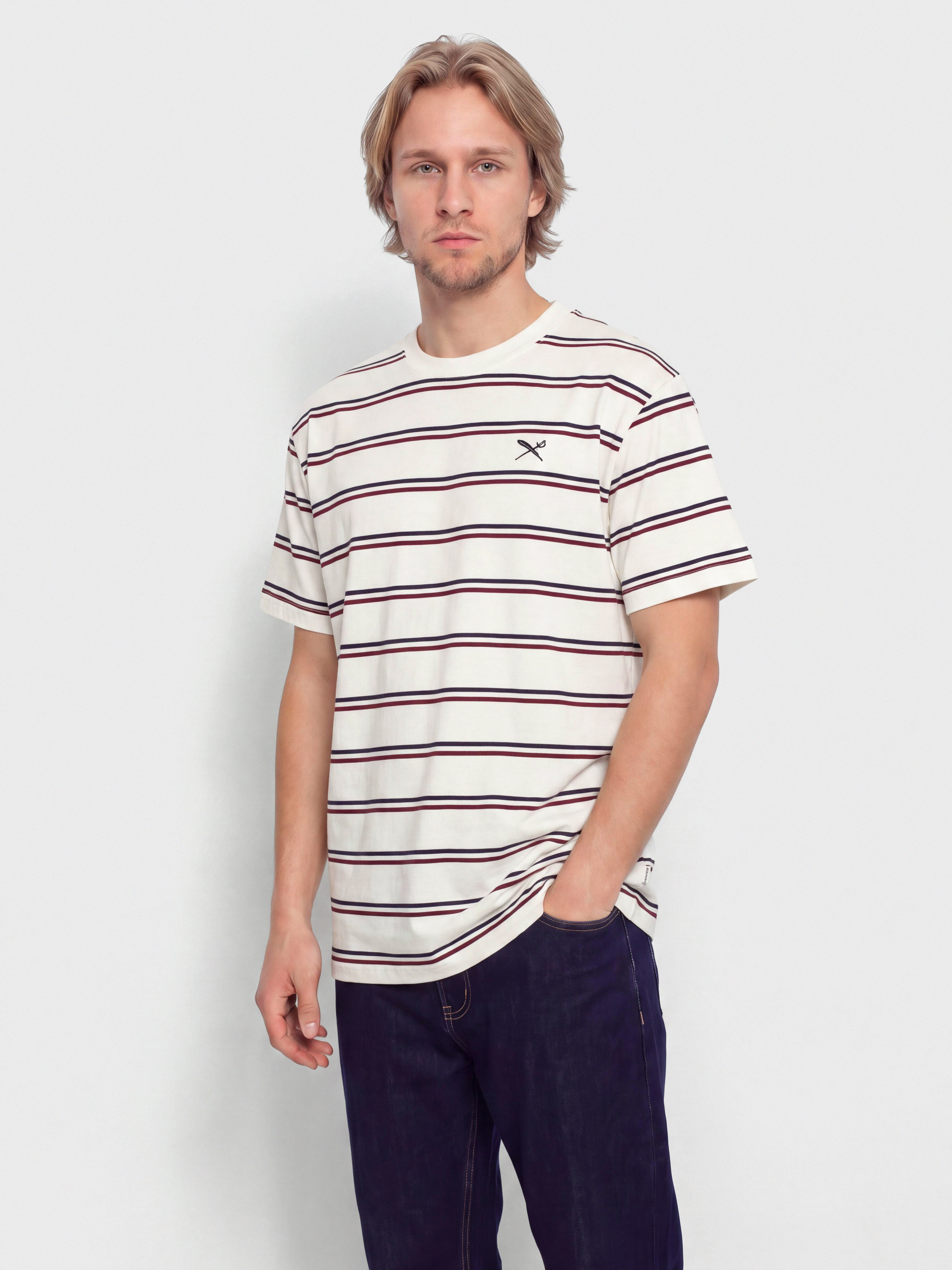 Футболка Iriedaily Callum Stripe (offwhite)
