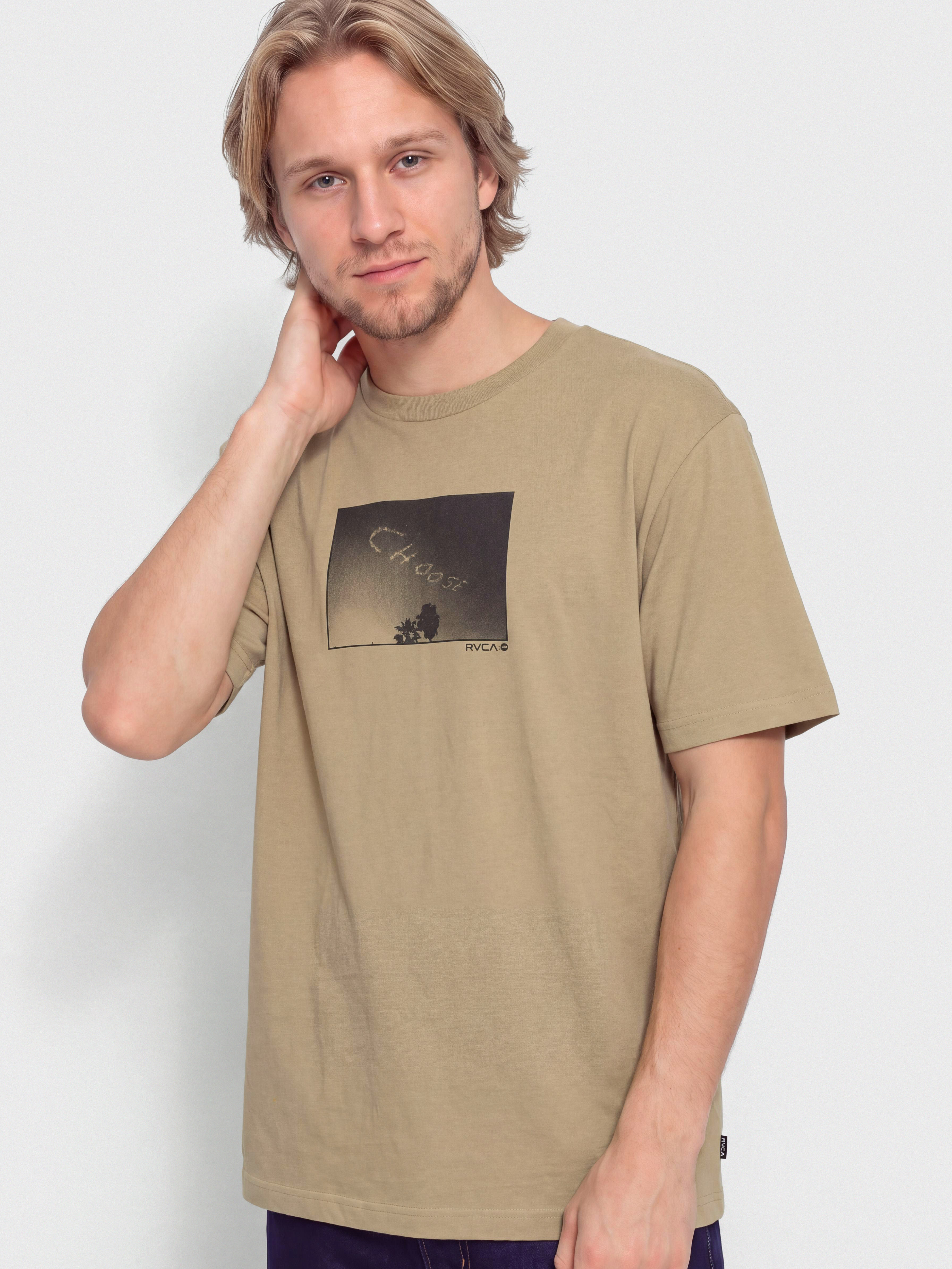 Футболка RVCA Choose (tobacco)