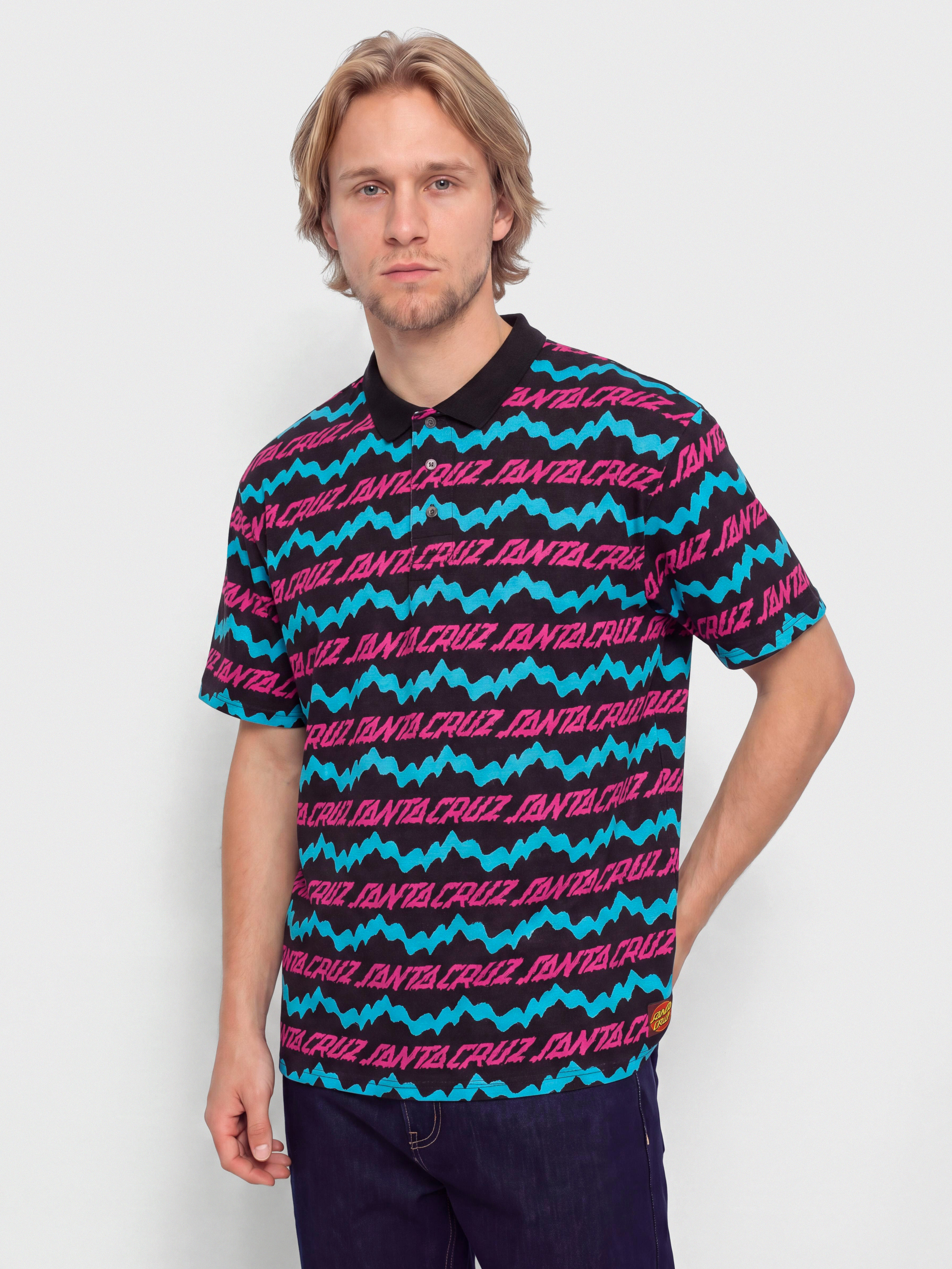Футболка Santa Cruz Slime Drip Polo