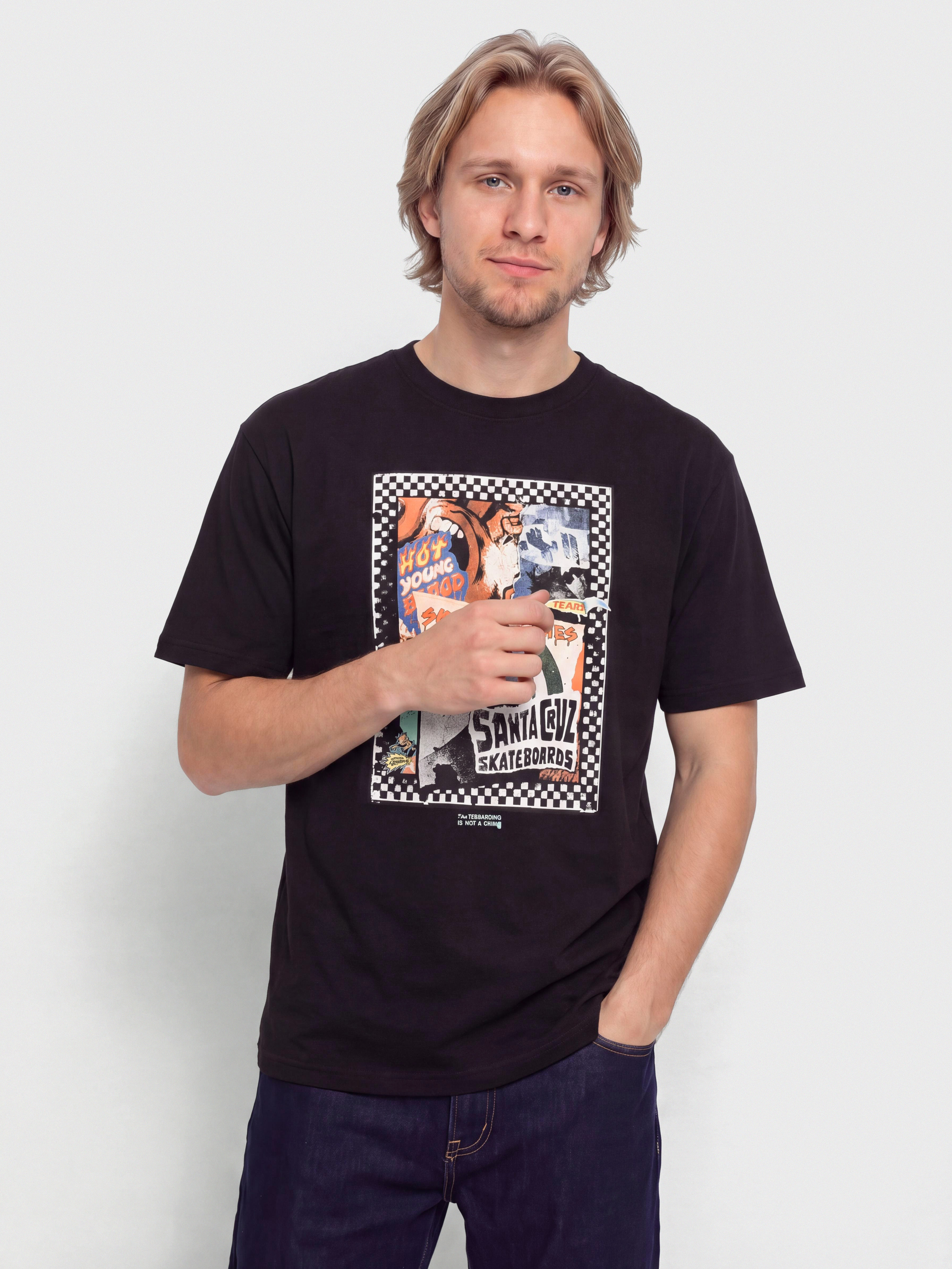 Футболка Santa Cruz Ad Collage Front (black)