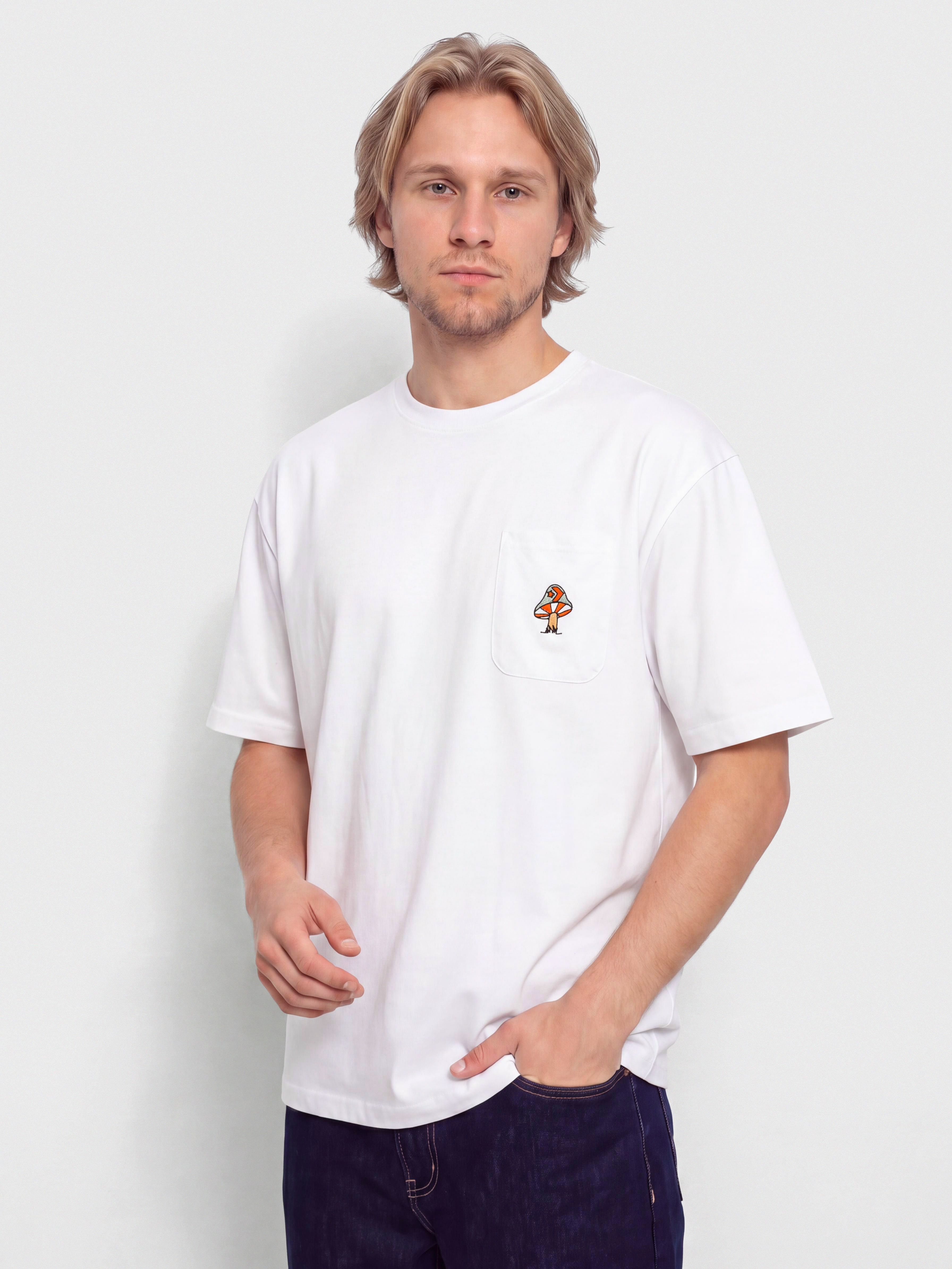 Футболка Converse Mushroom Star Chevron (optical white)