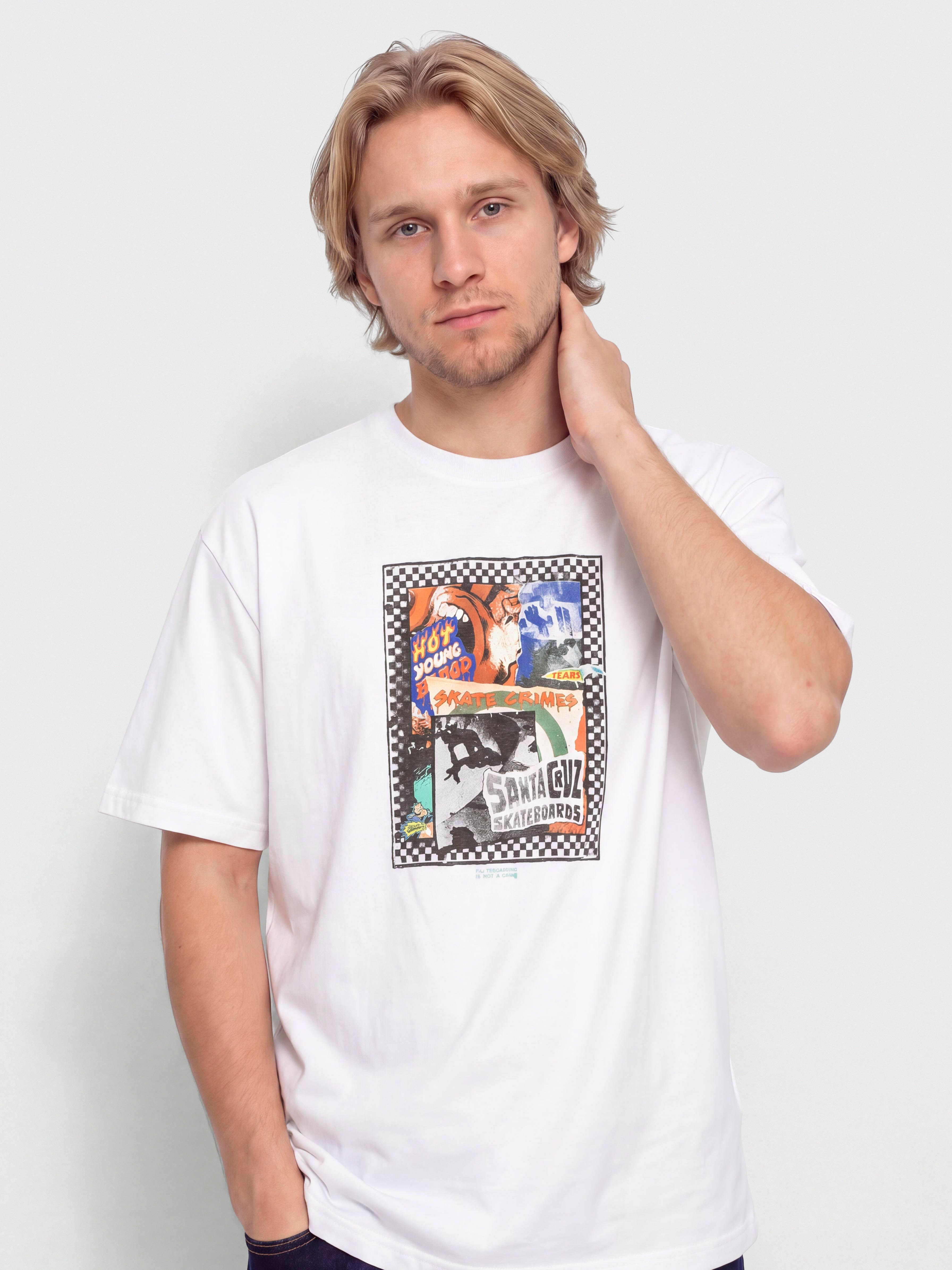 Футболка Santa Cruz Ad Collage Front (white)