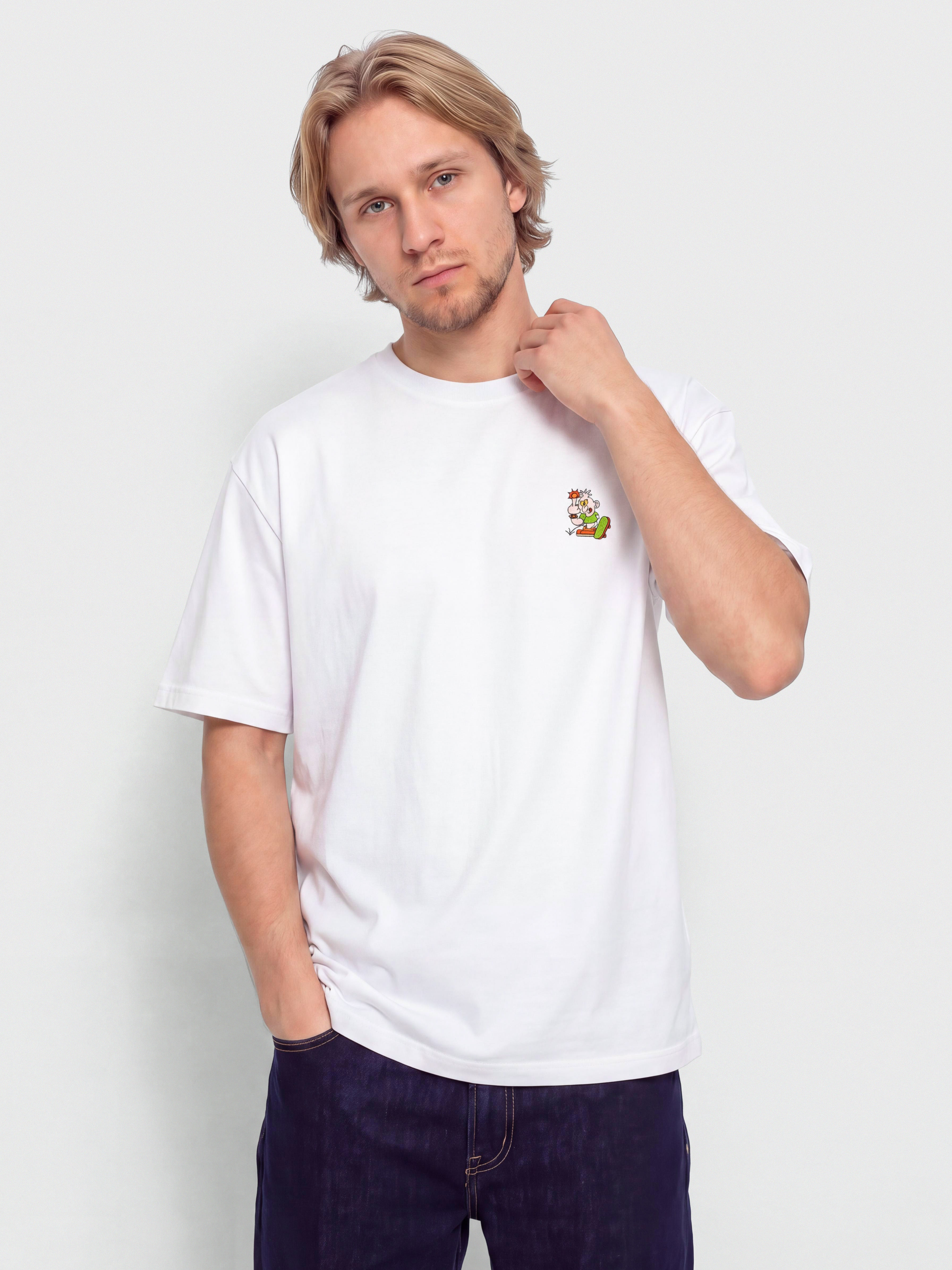 Футболка Iriedaily Pissoff (white)