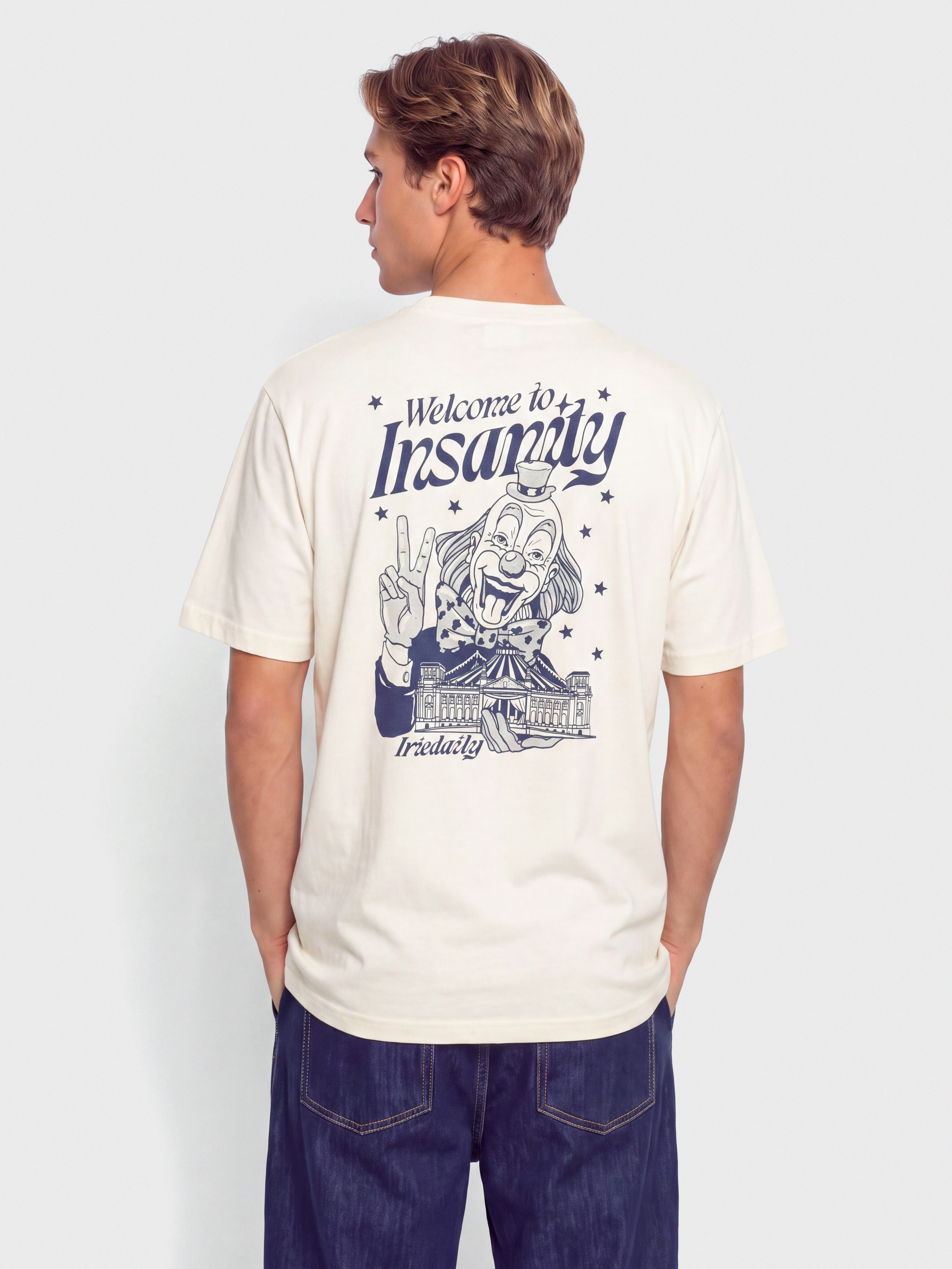 Футболка Iriedaily Clownsanity (undyed)