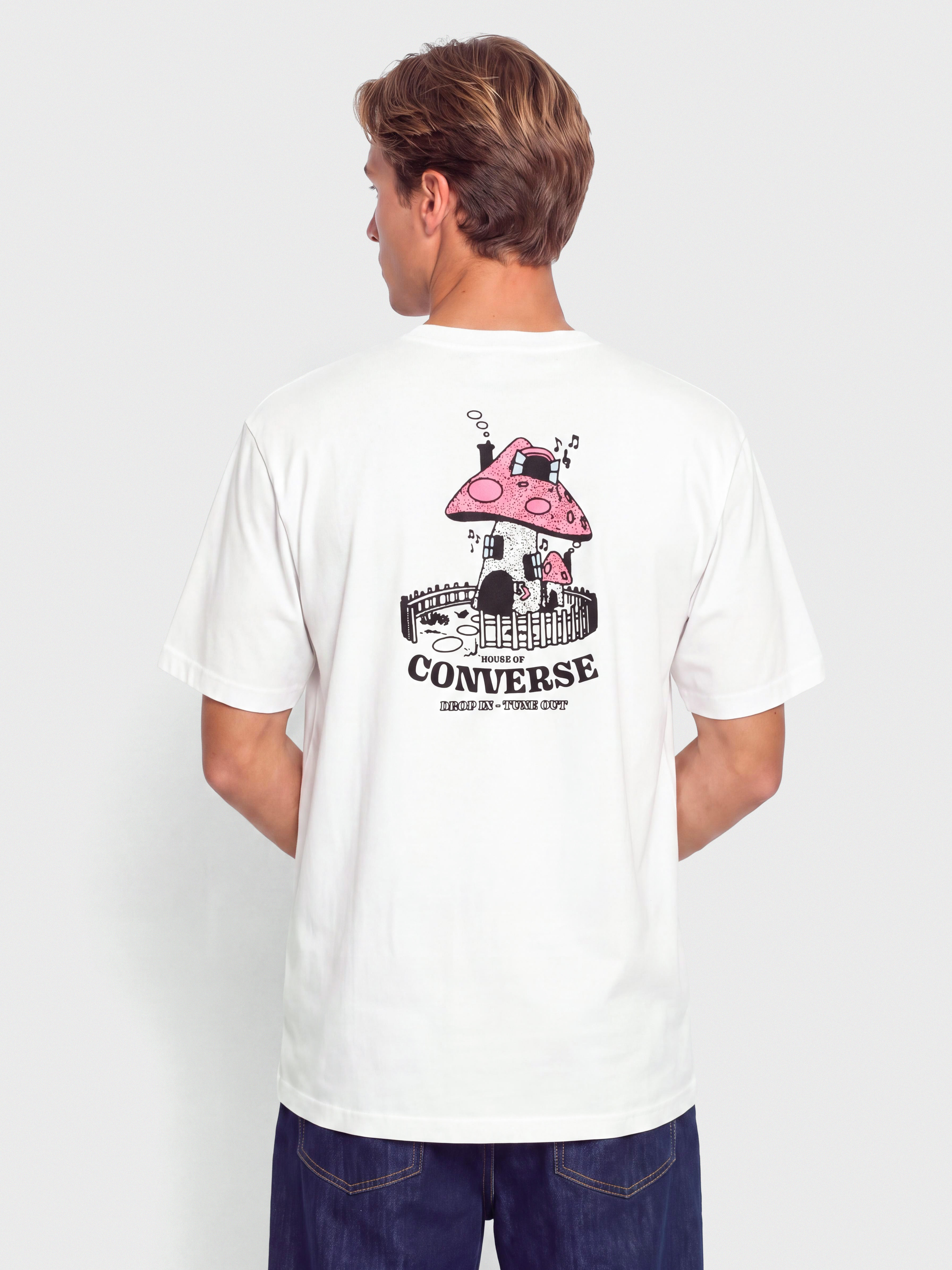 Футболка Converse Mushroom House (optical white)