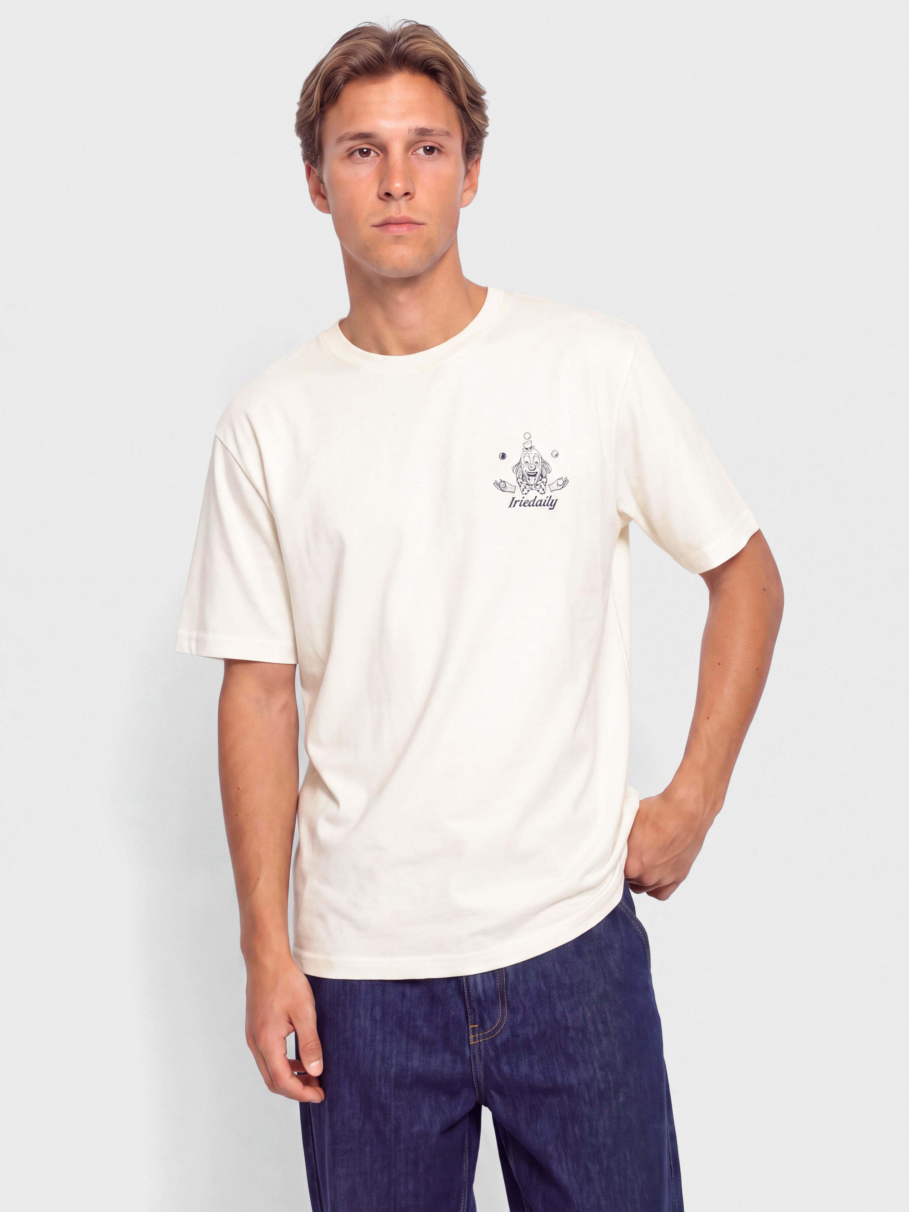 Футболка Iriedaily Clownsanity (undyed)