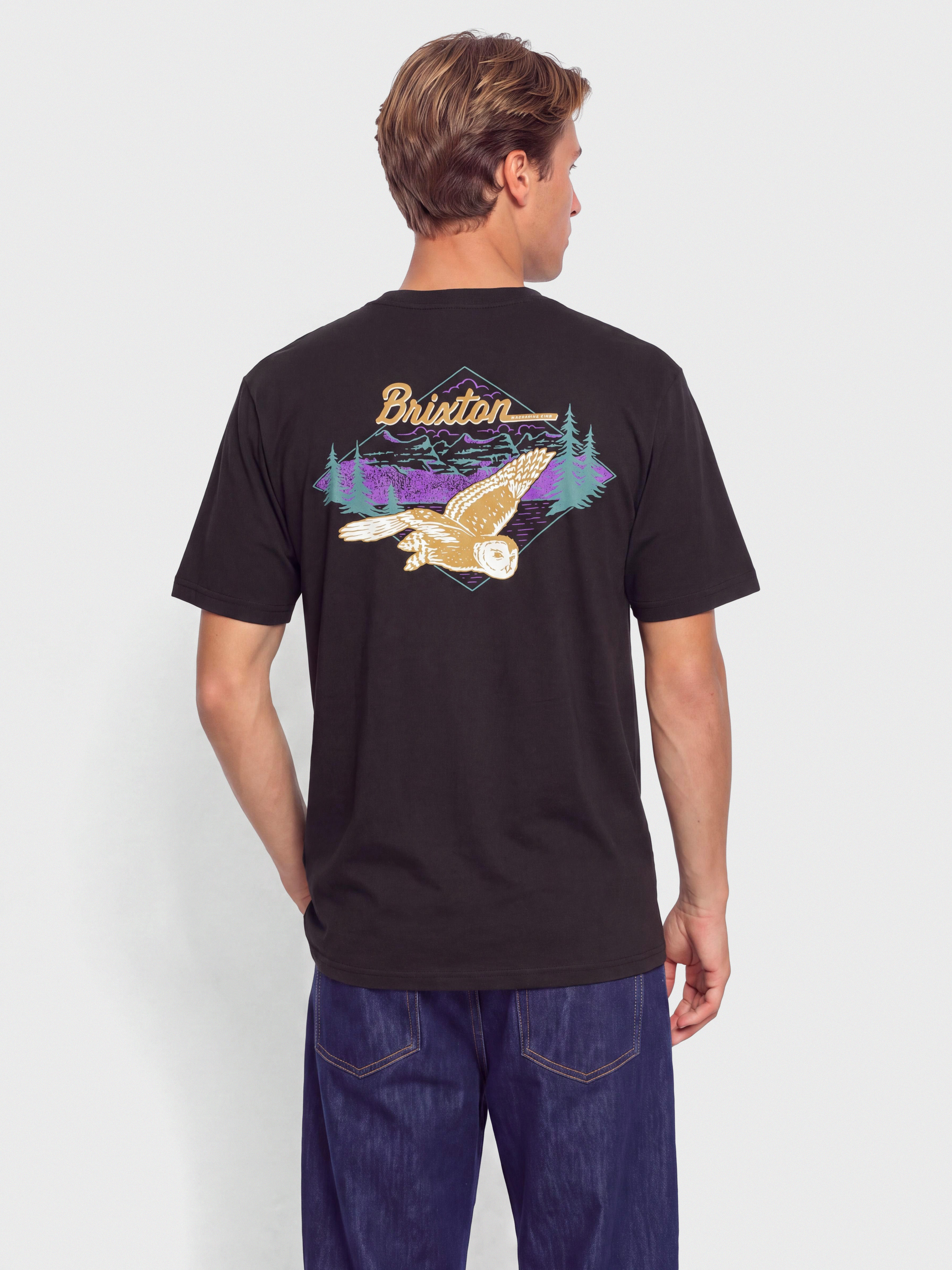 Футболка Brixton Driftway Tlrt (black)