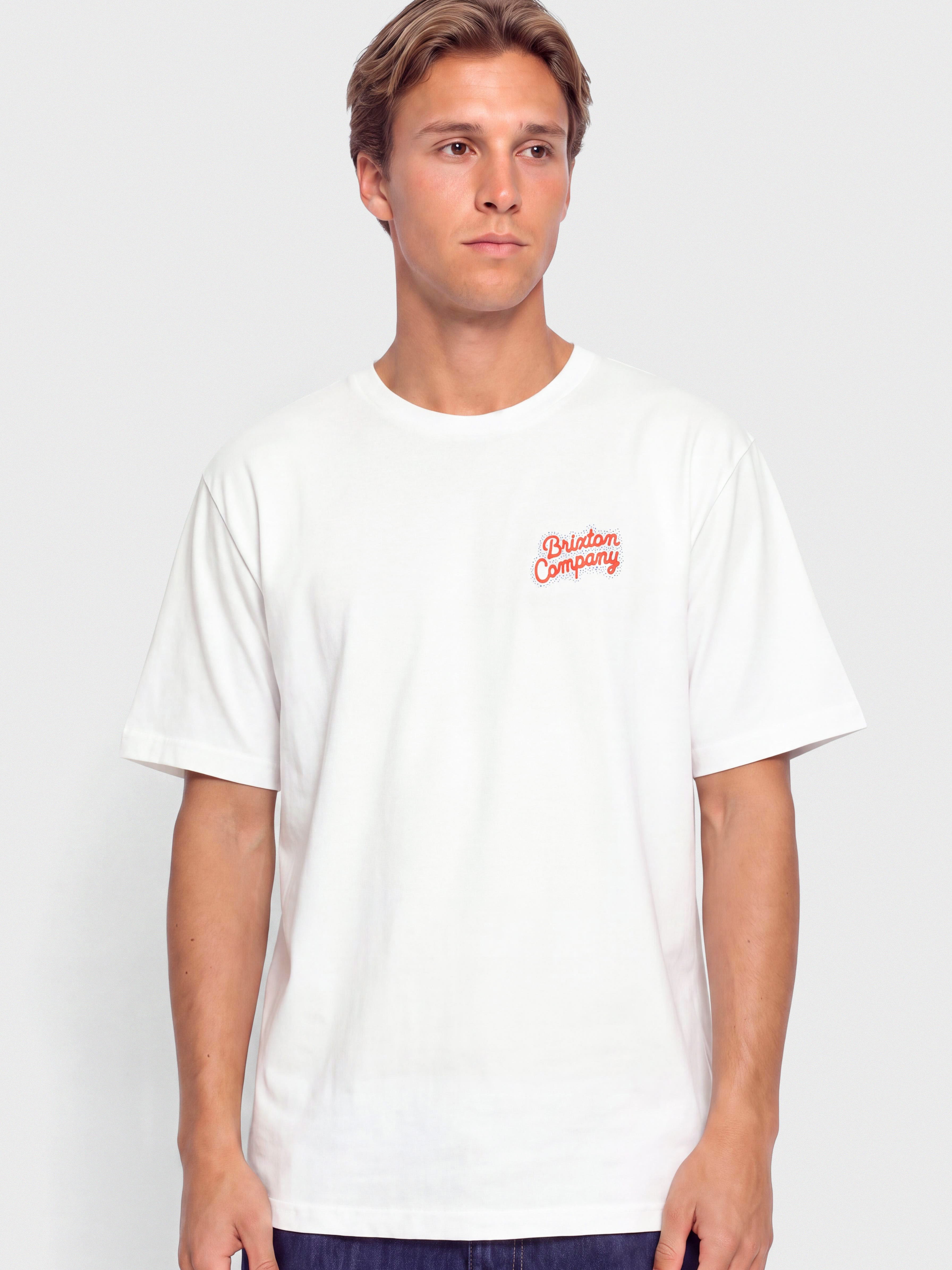 Футболка Brixton Stay While Std (white)