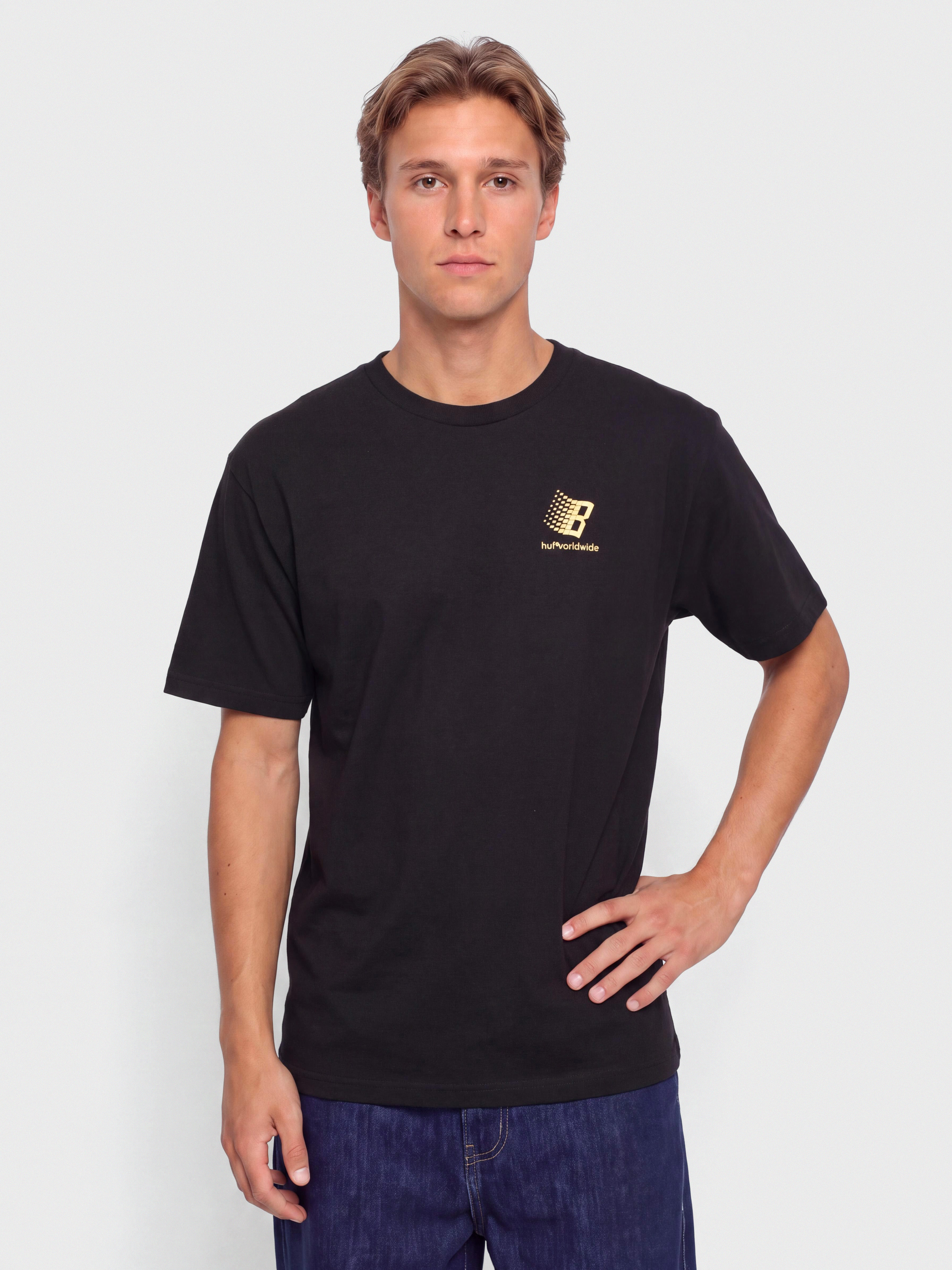 u0424u0443u0442u0431u043eu043bu043au0430 HUF X Bronze Worldwide (black)