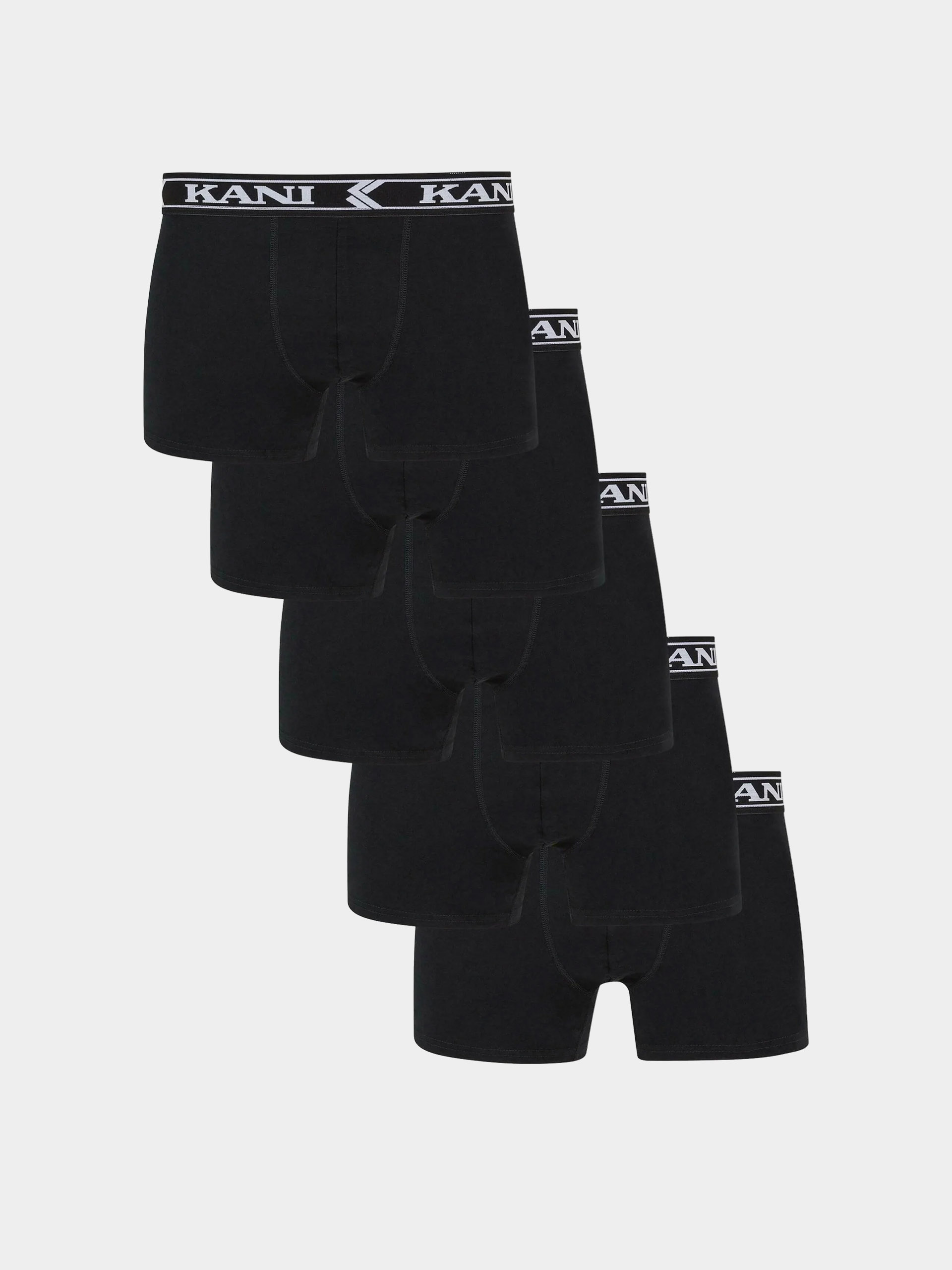 Білизна Karl Kani Retro Tape 5 Pack Boxer Briefs (black)