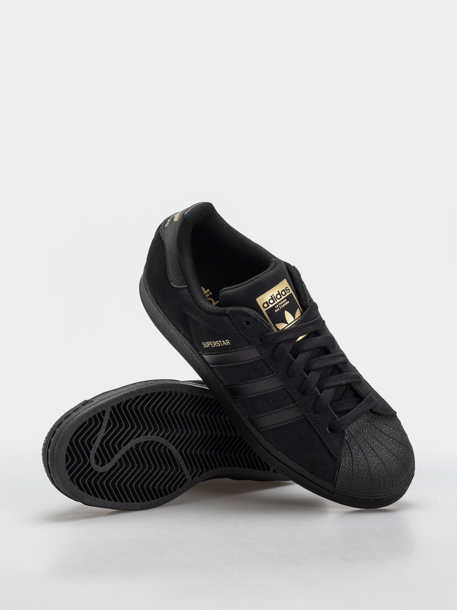 Взуття adidas Superstar Adv (cblack/cblack/goldmt)