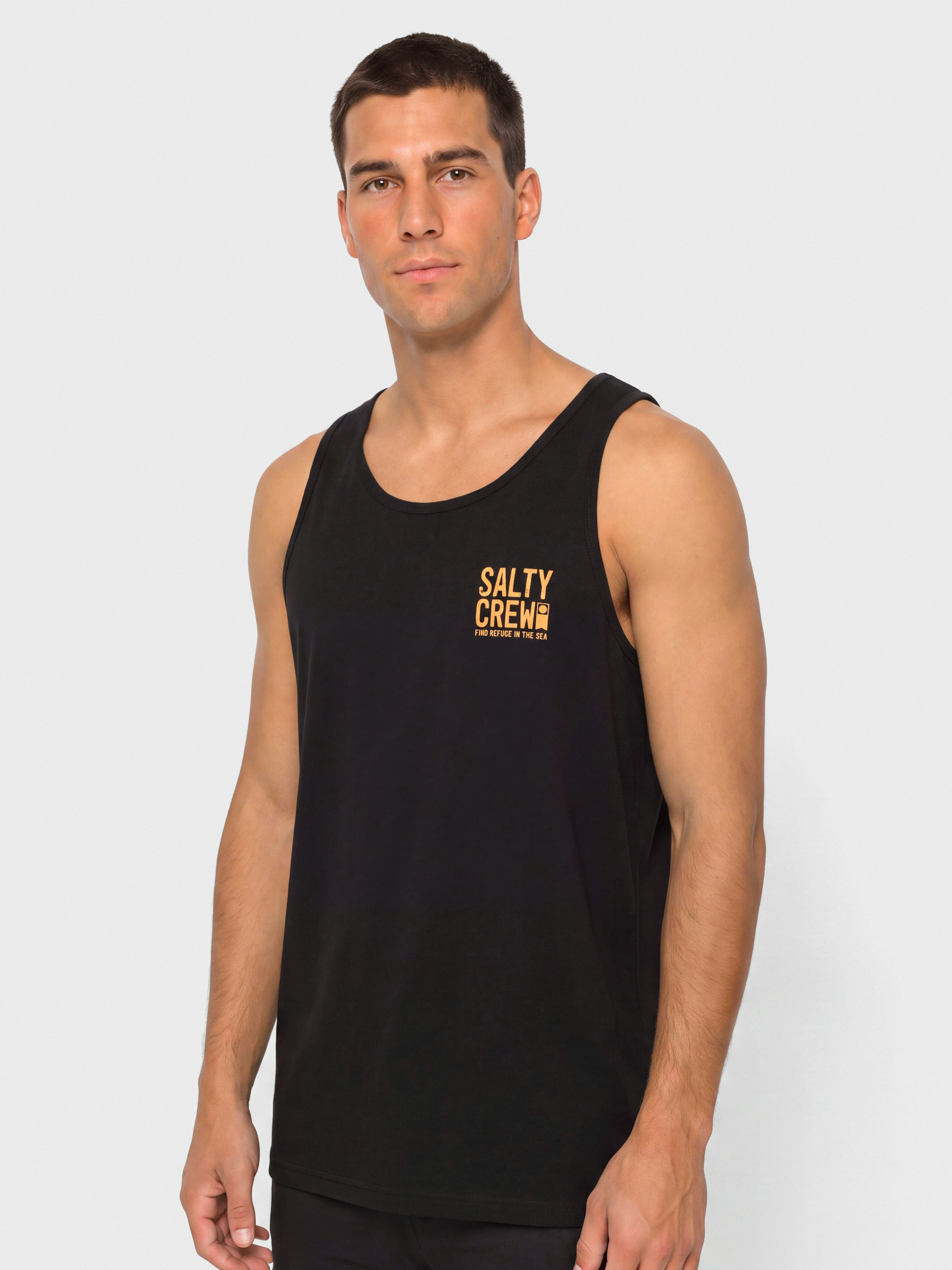  Футболка Salty Crew Tried And True (black)