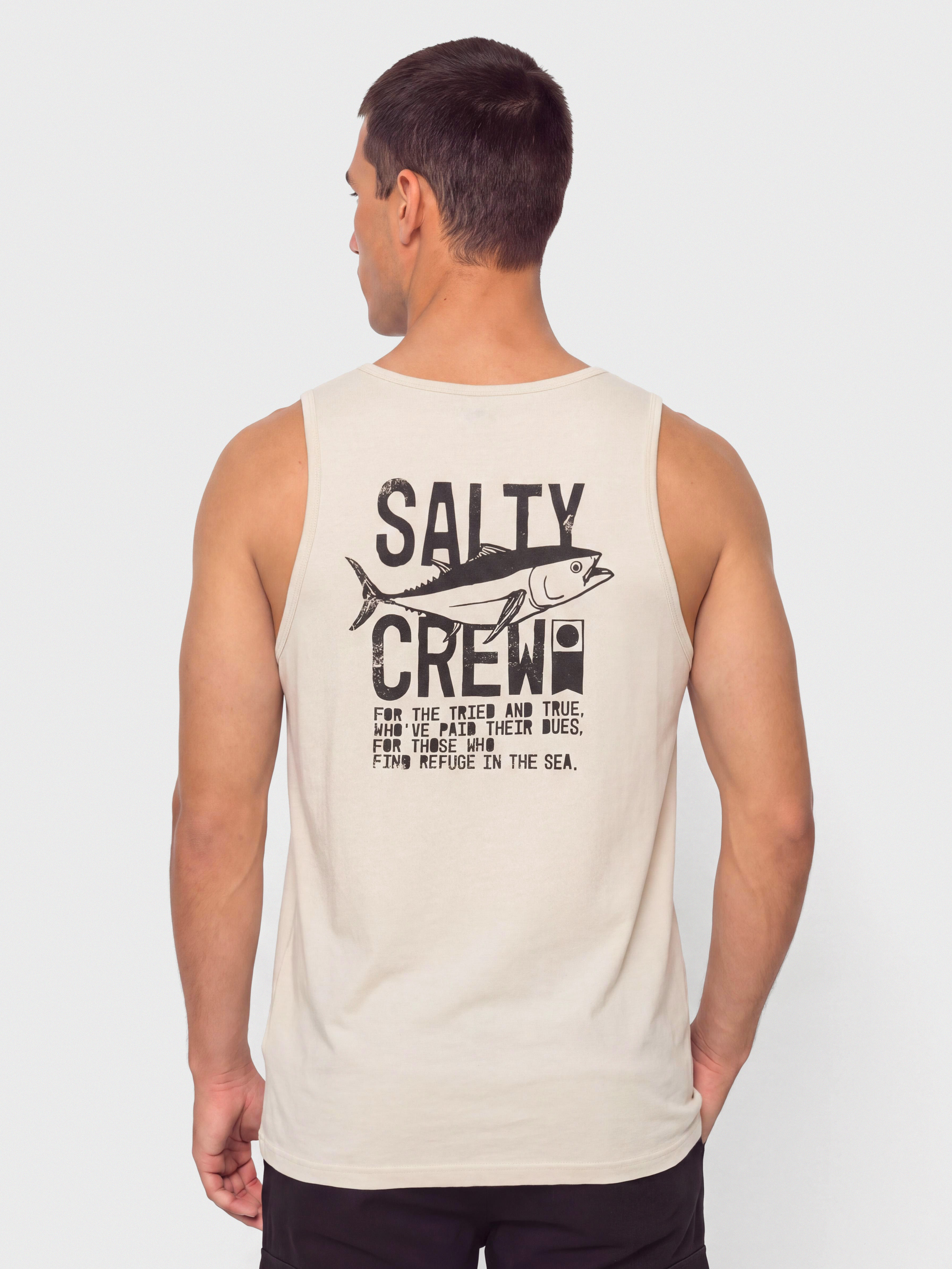 Футболка Salty Crew Tried And True (moonbeam)