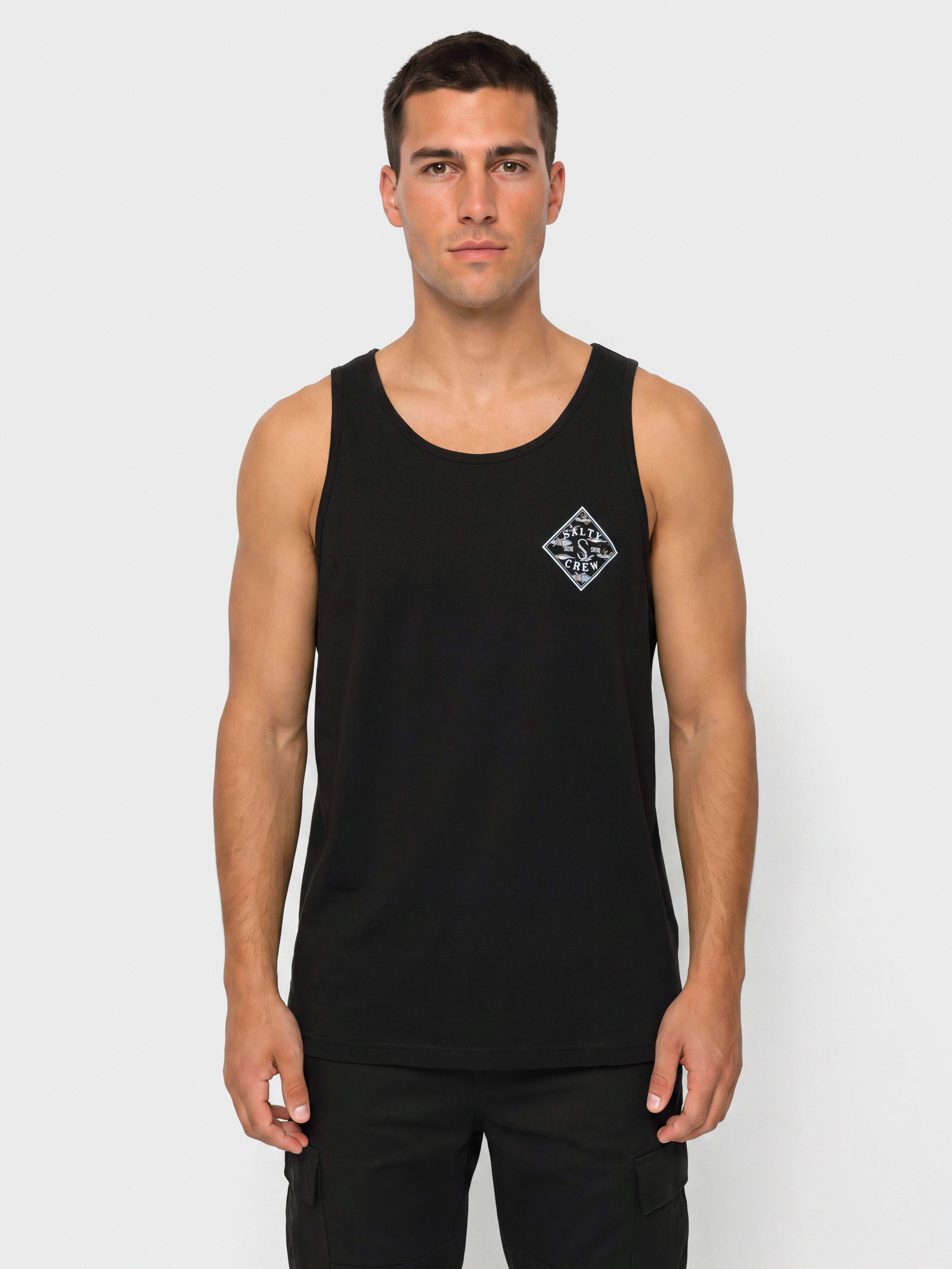  Футболка Salty Crew Tippet Fill (black)