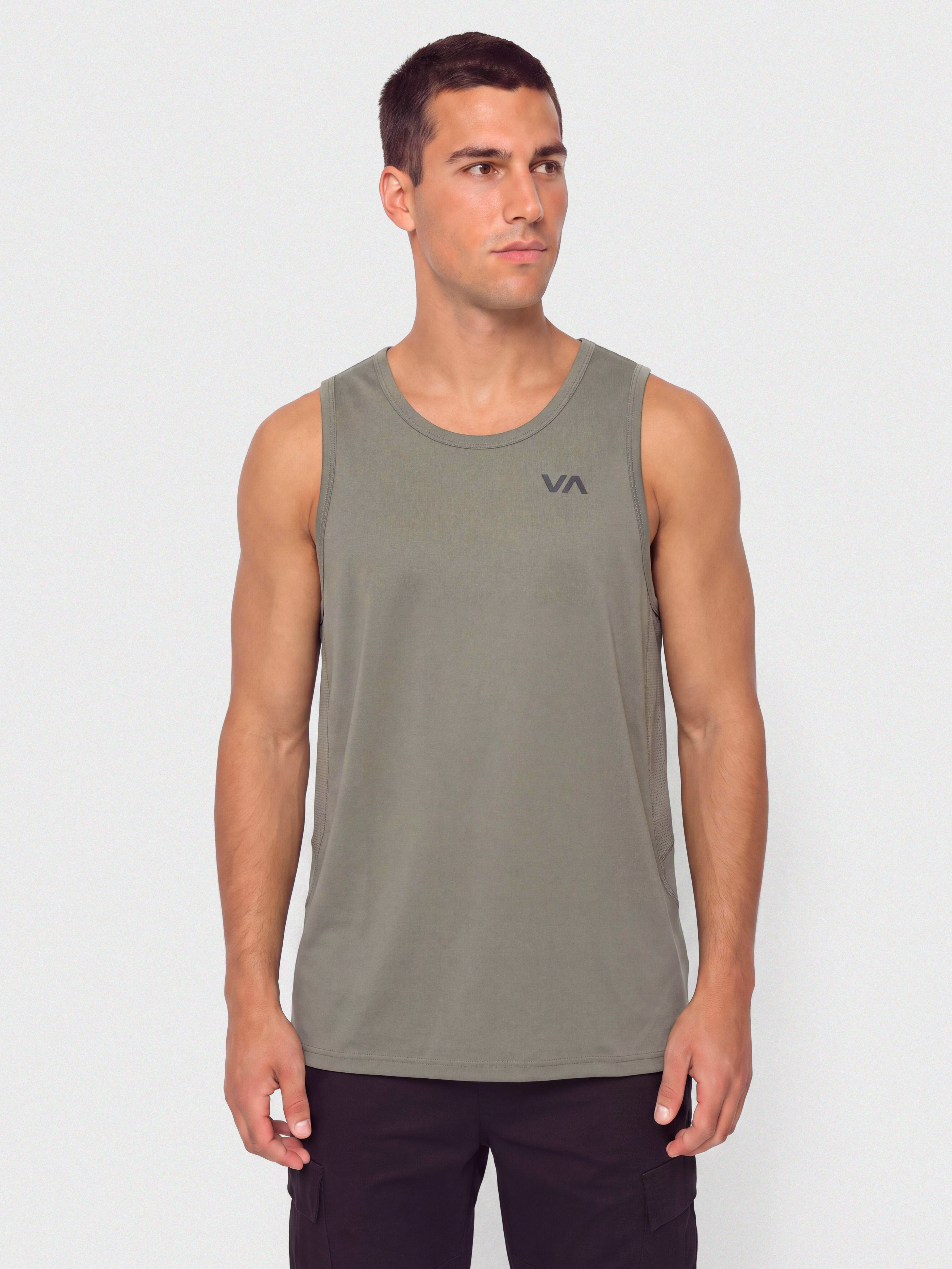  Футболка RVCA Sport Vent Sl (sage leaf)