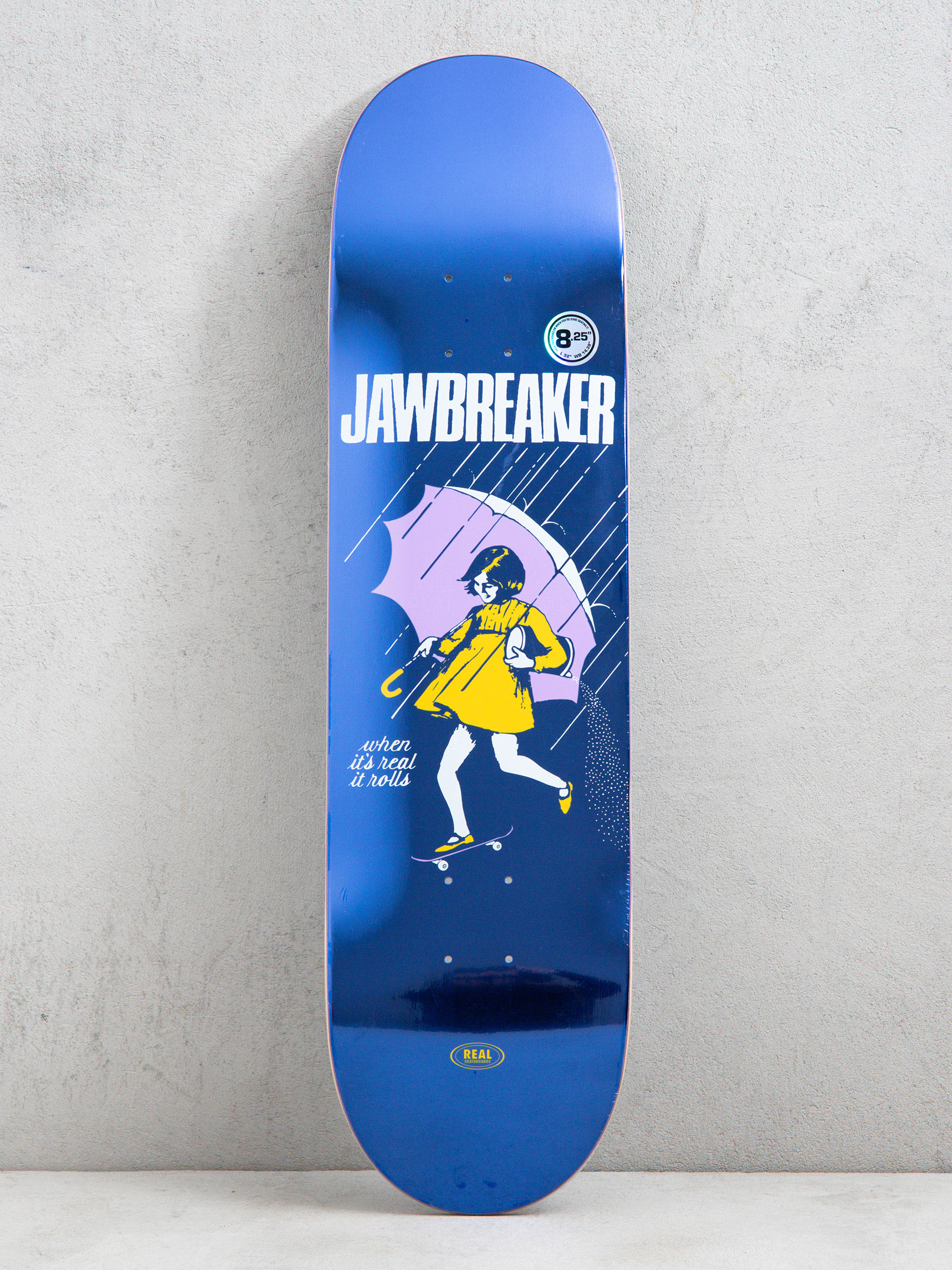 Декa Real Team Jawbreaker Blue Foil (blue)