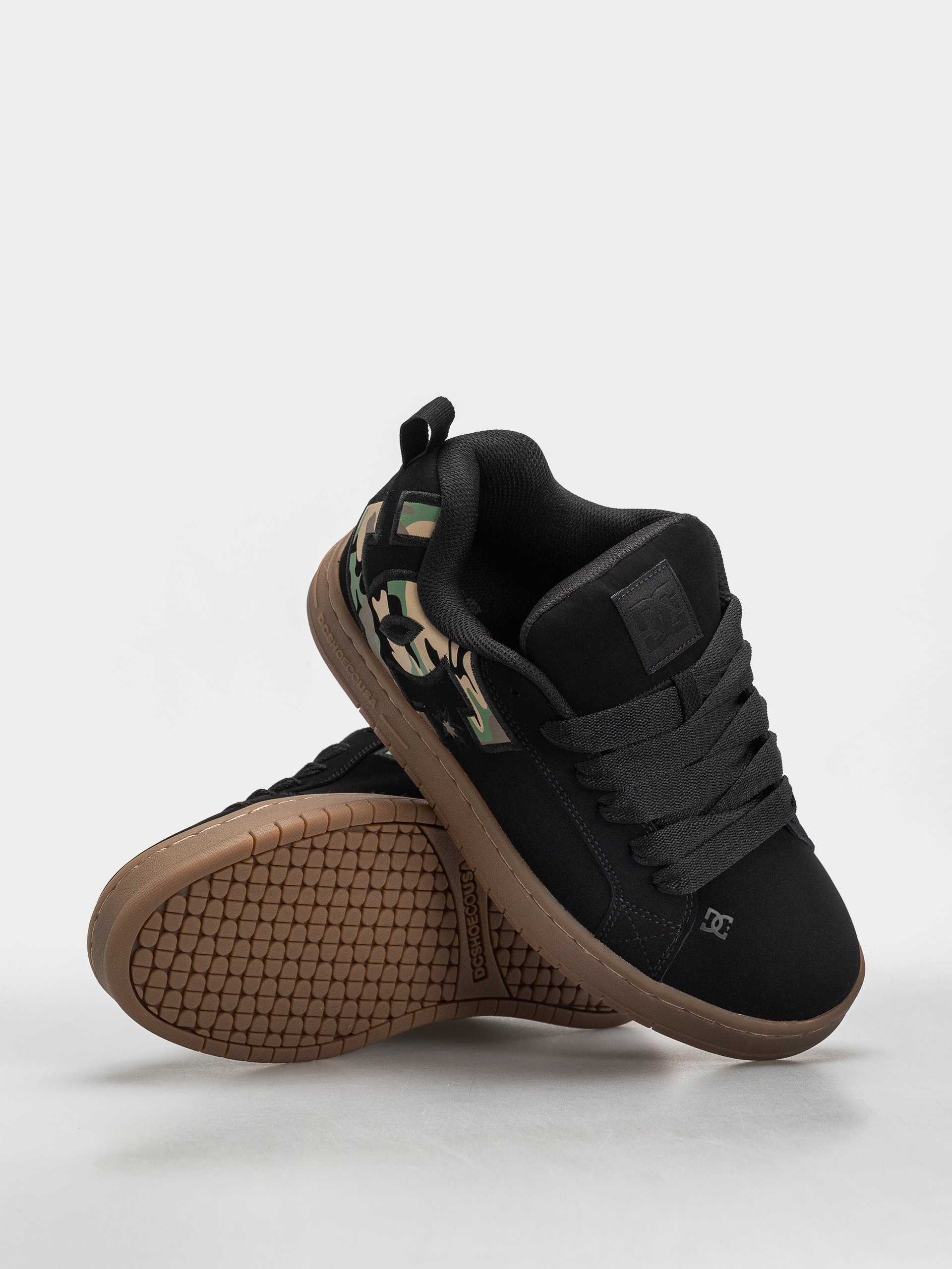 Взуття DC Court Graffik (black/black/gum)