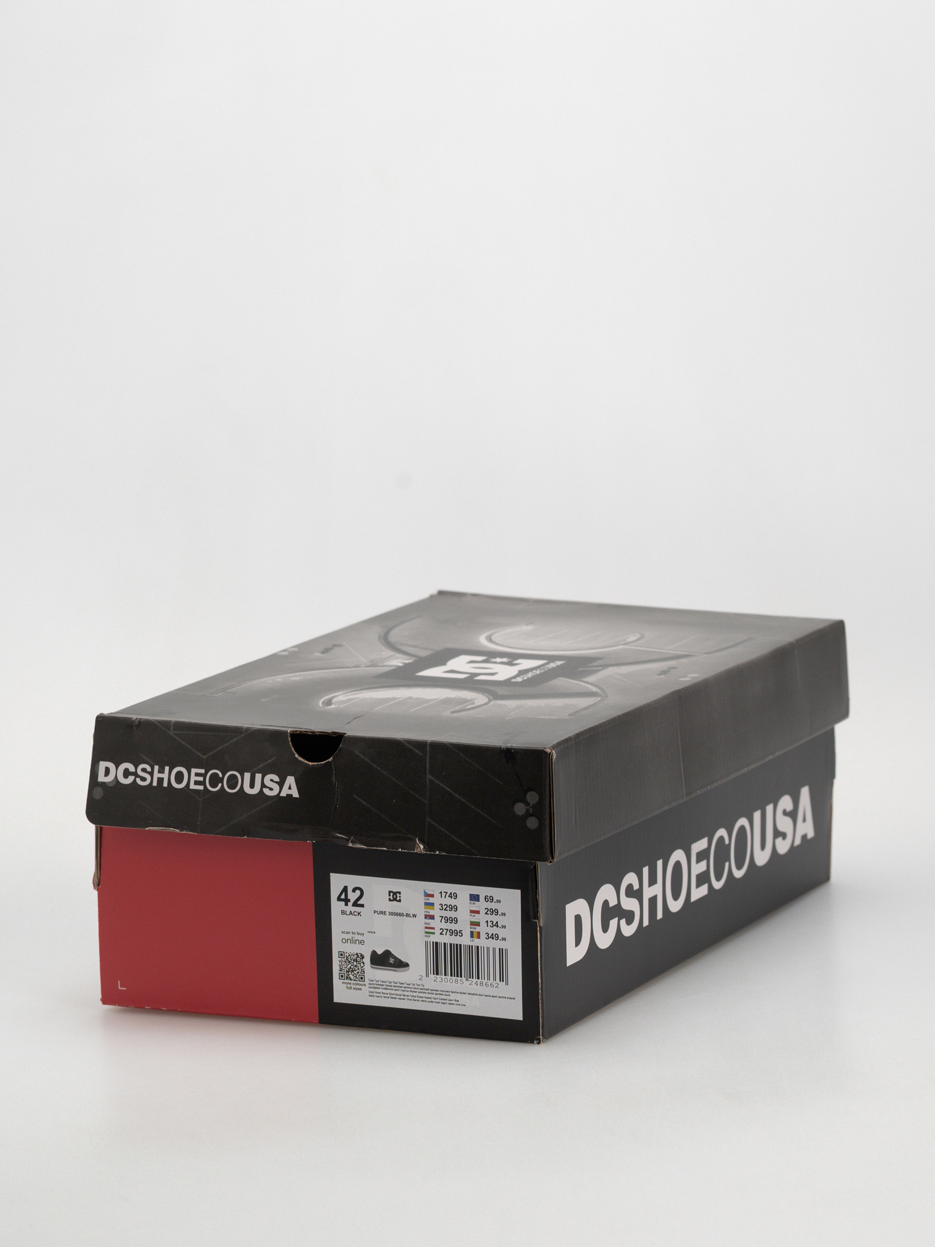 Взуття DC Pure (black/black/white)
