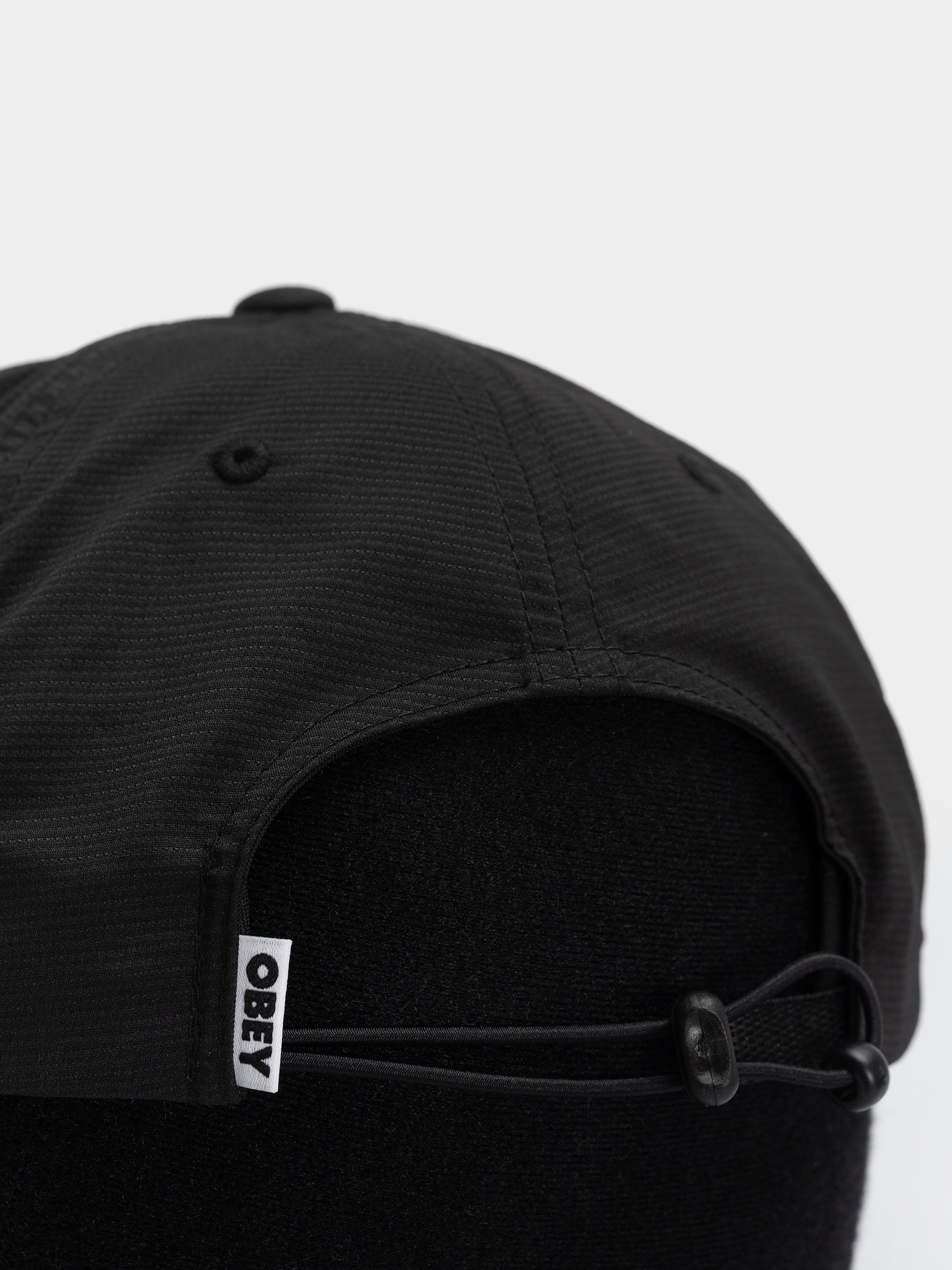 Кепка OBEY Stride 5 Panel (black)